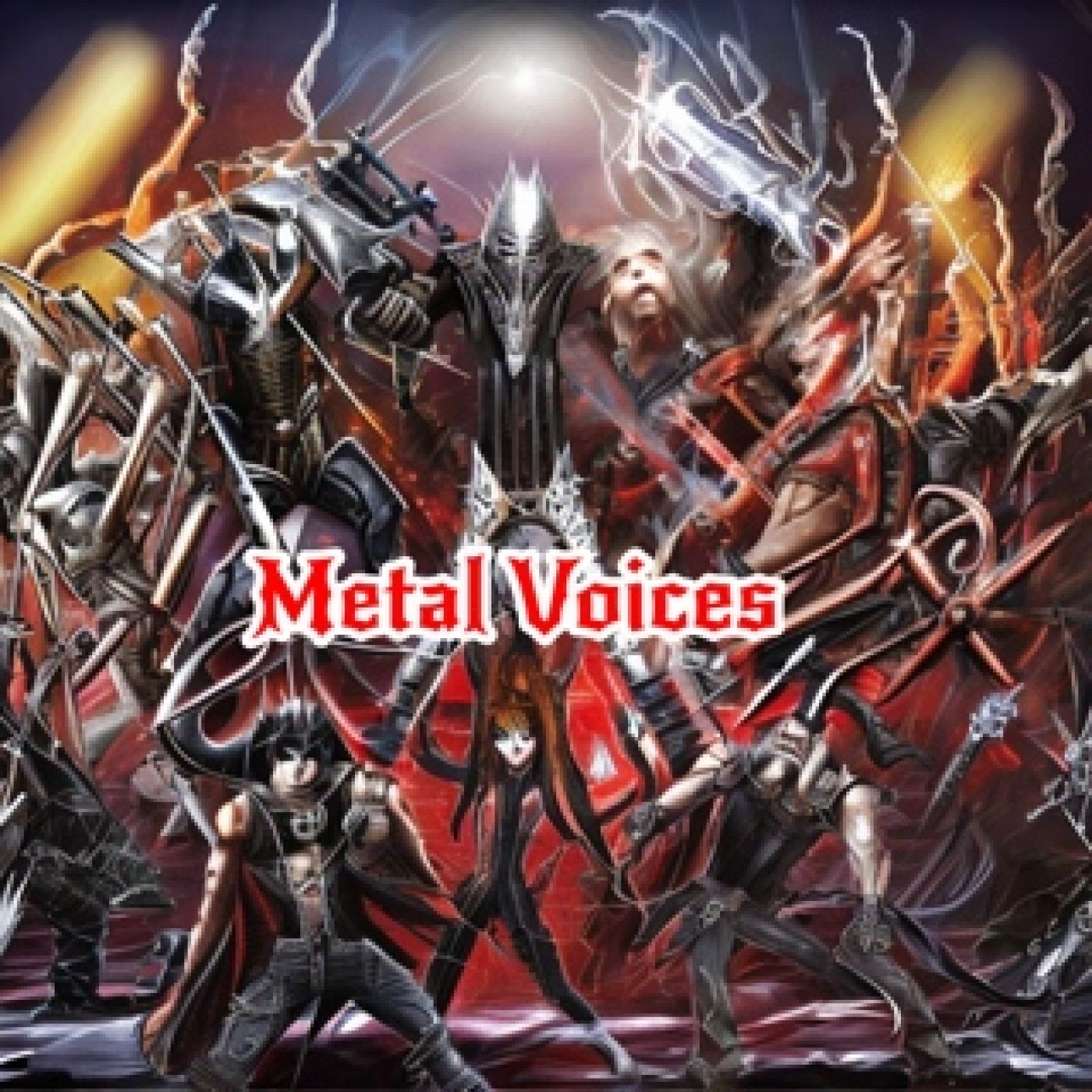 182 - JUST ROCK " Metal Voices" episode artwork