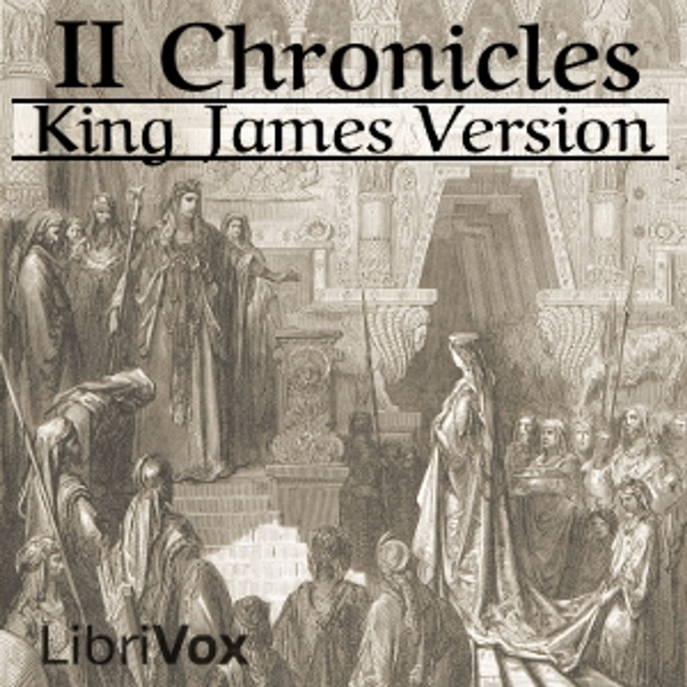 King James Bible - 2 Chronicles cover art