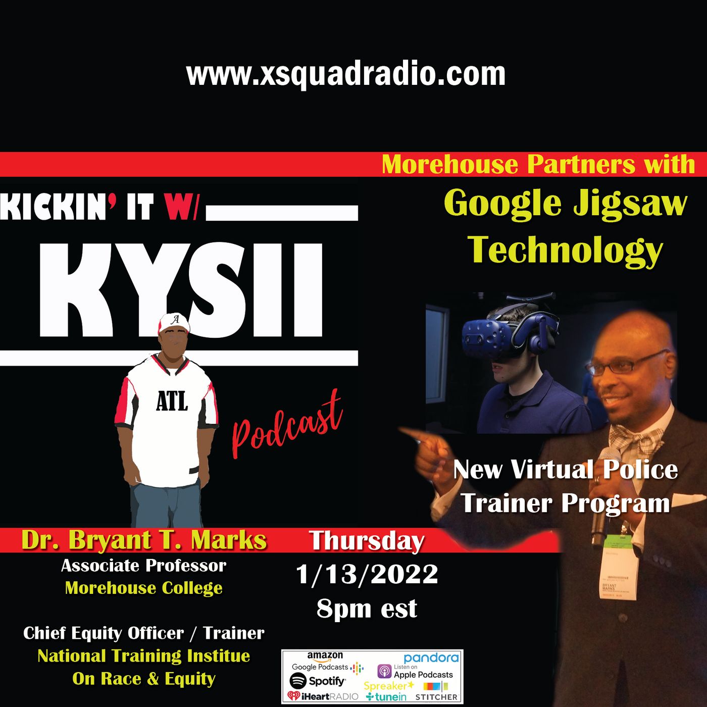 Kickin' It With Dr Bryant T Marks, CEO of The National Training Institute on Race and Equity episode artwork