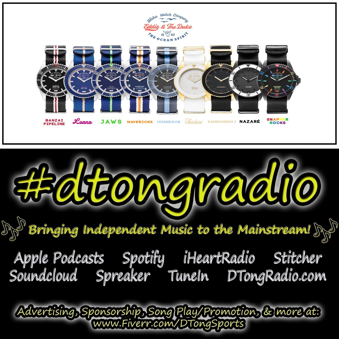 DTong Radio Indie Music Showcase