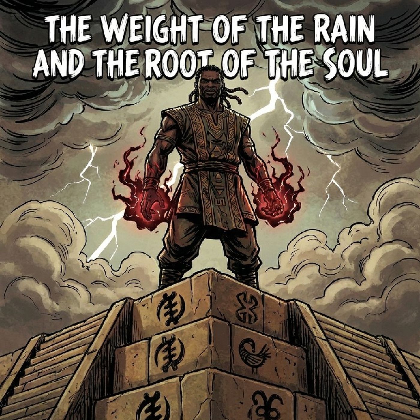 The Weight of the Rain and the Root of the Soul — Tha Daily Spark cover