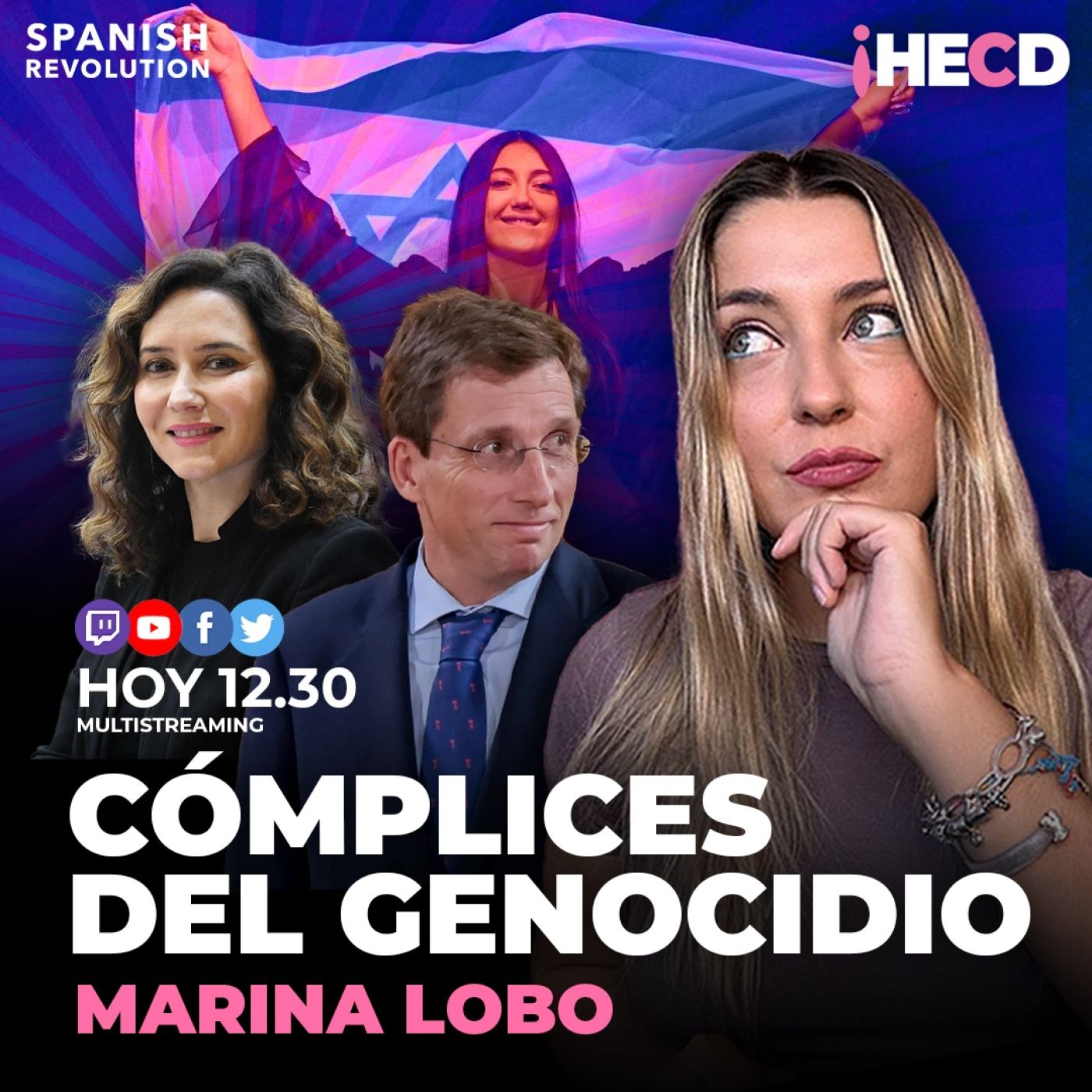 HECD! 552 Marina Lobo - Los palmeros del genocidio + Subastas de pisos + Llega la selectividad - Acceso anticipado