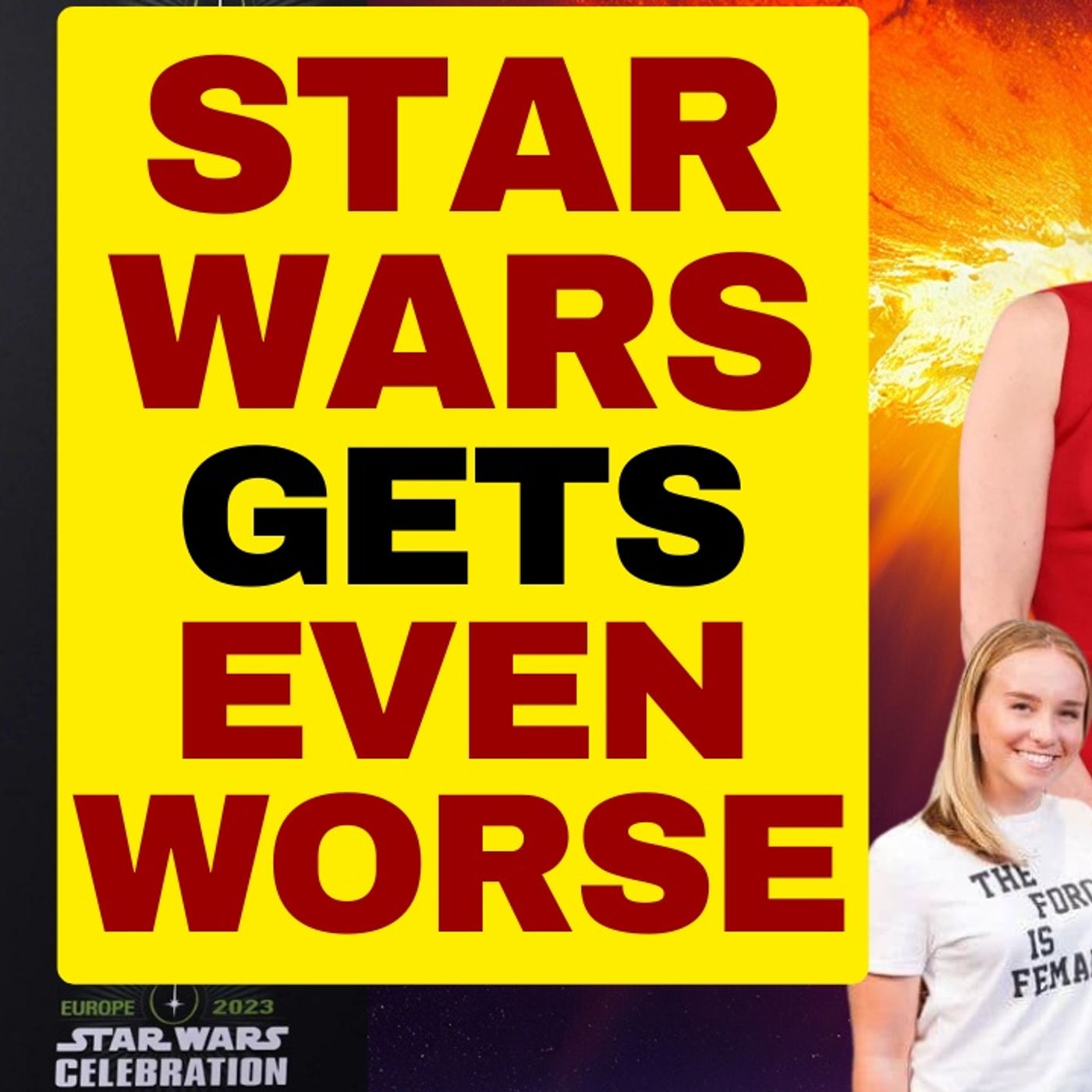 Feminist STAR WARS Director Wants To Make Men Uncomfortable #wokemindvirus episode artwork