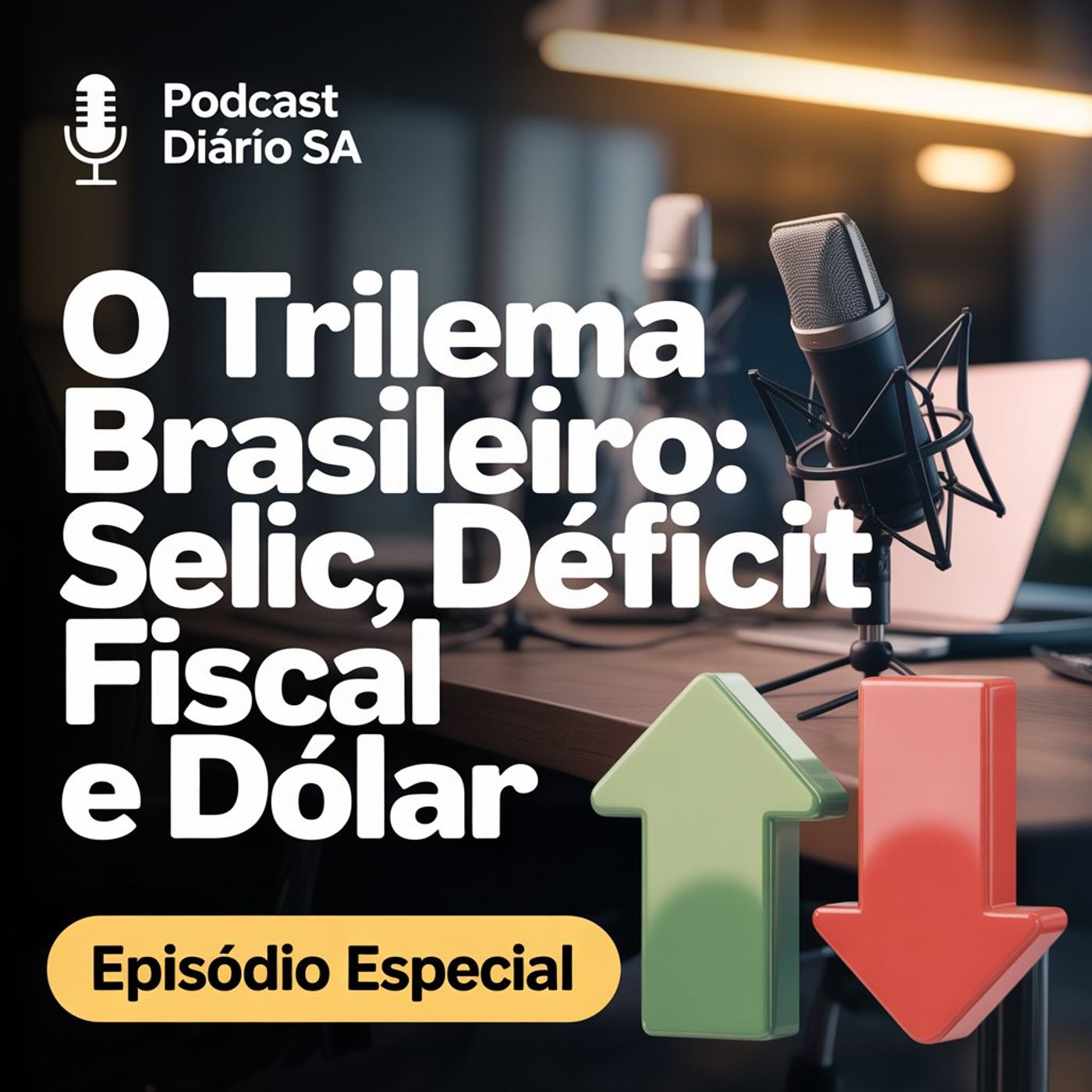 O trilema brasileiro: Selic, déficit fiscal e dólar episode artwork