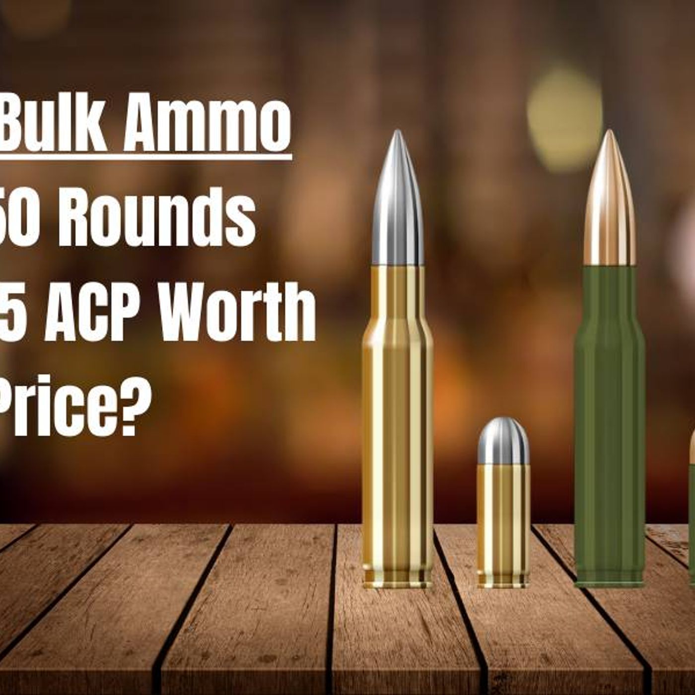 Ammunitions for Sale