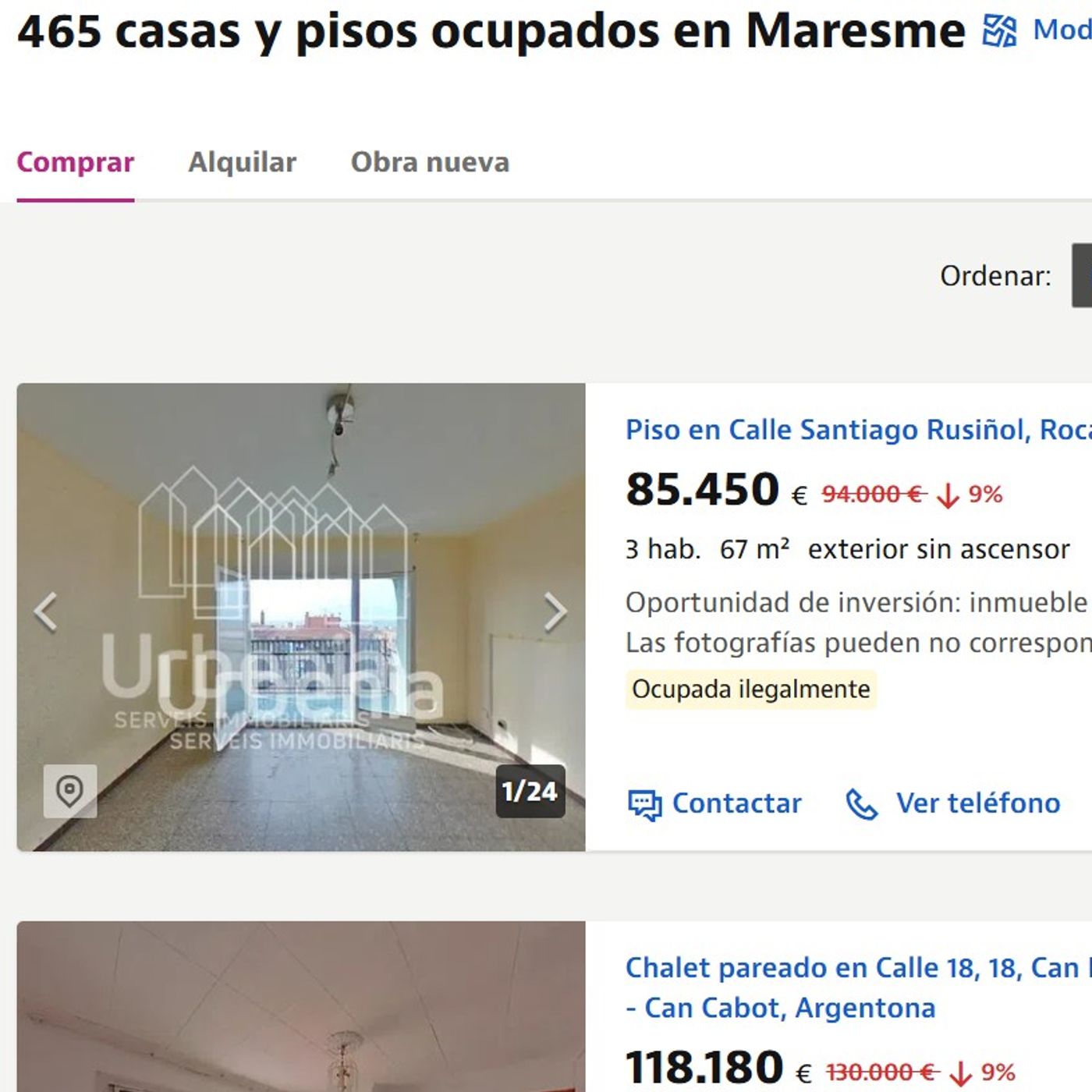 Prensa económica: El colmo de la okupación en España: Maresme tiene más casas con okupas que en alquiler