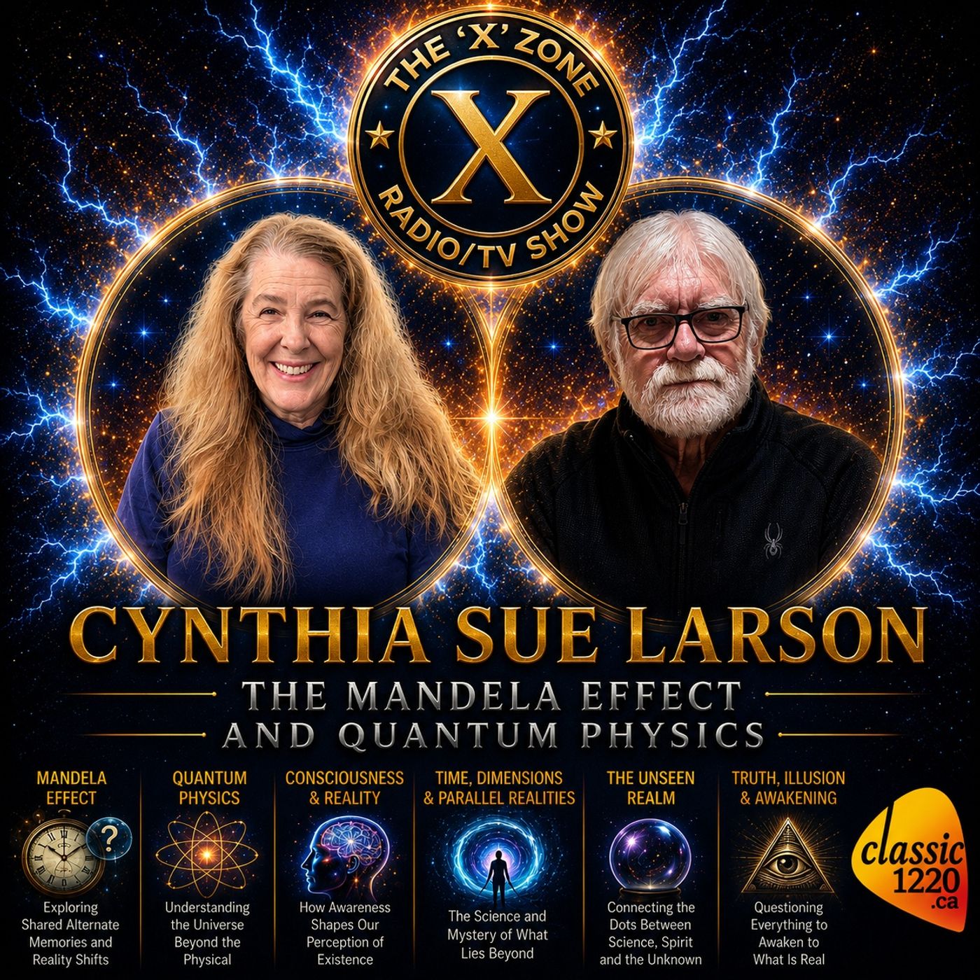 Rob McConnell Interviews - CYNTHIA SUE LARSON - The Mandela Effect and the Quantum Reality episode artwork
