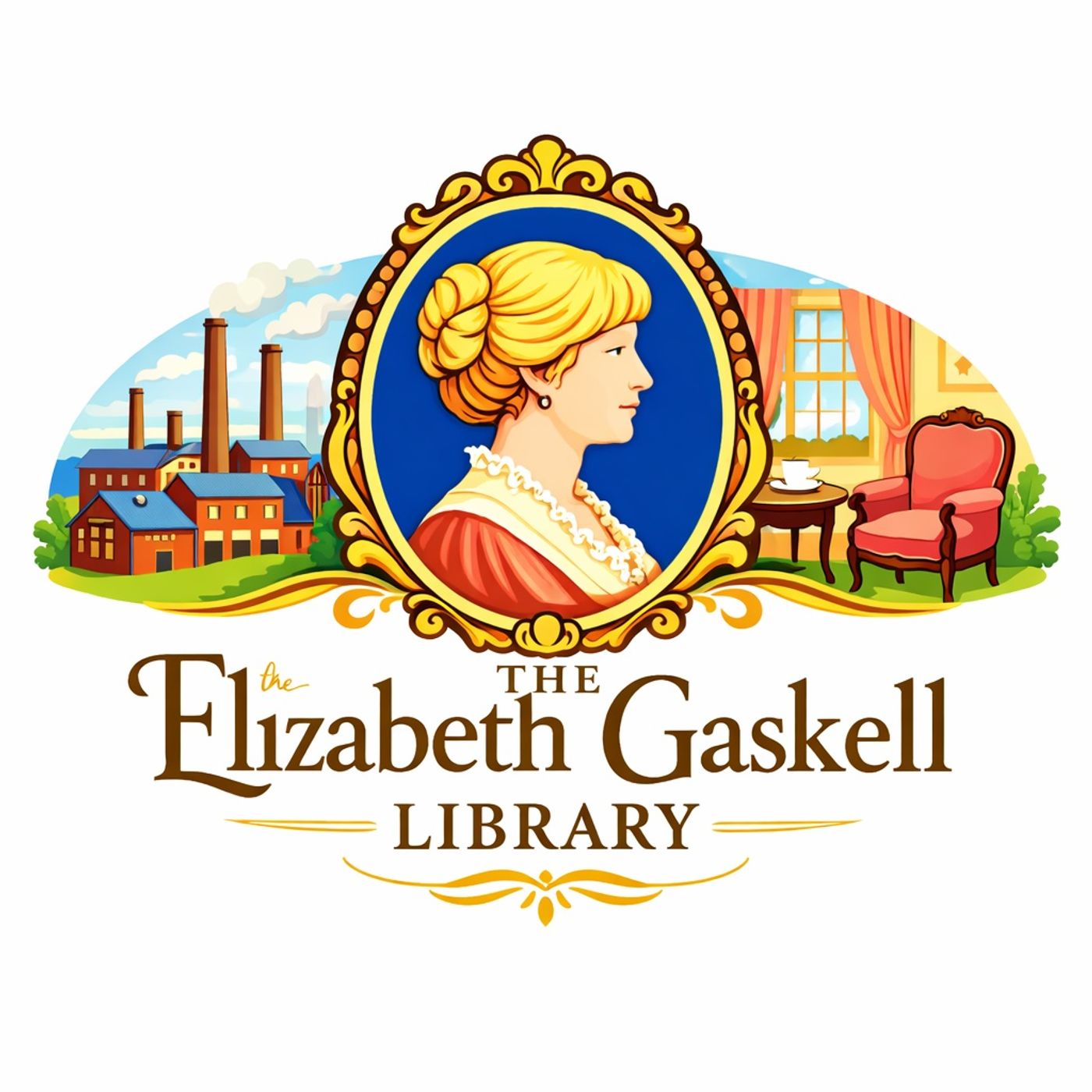 The Elizabeth Gaskell Library cover art