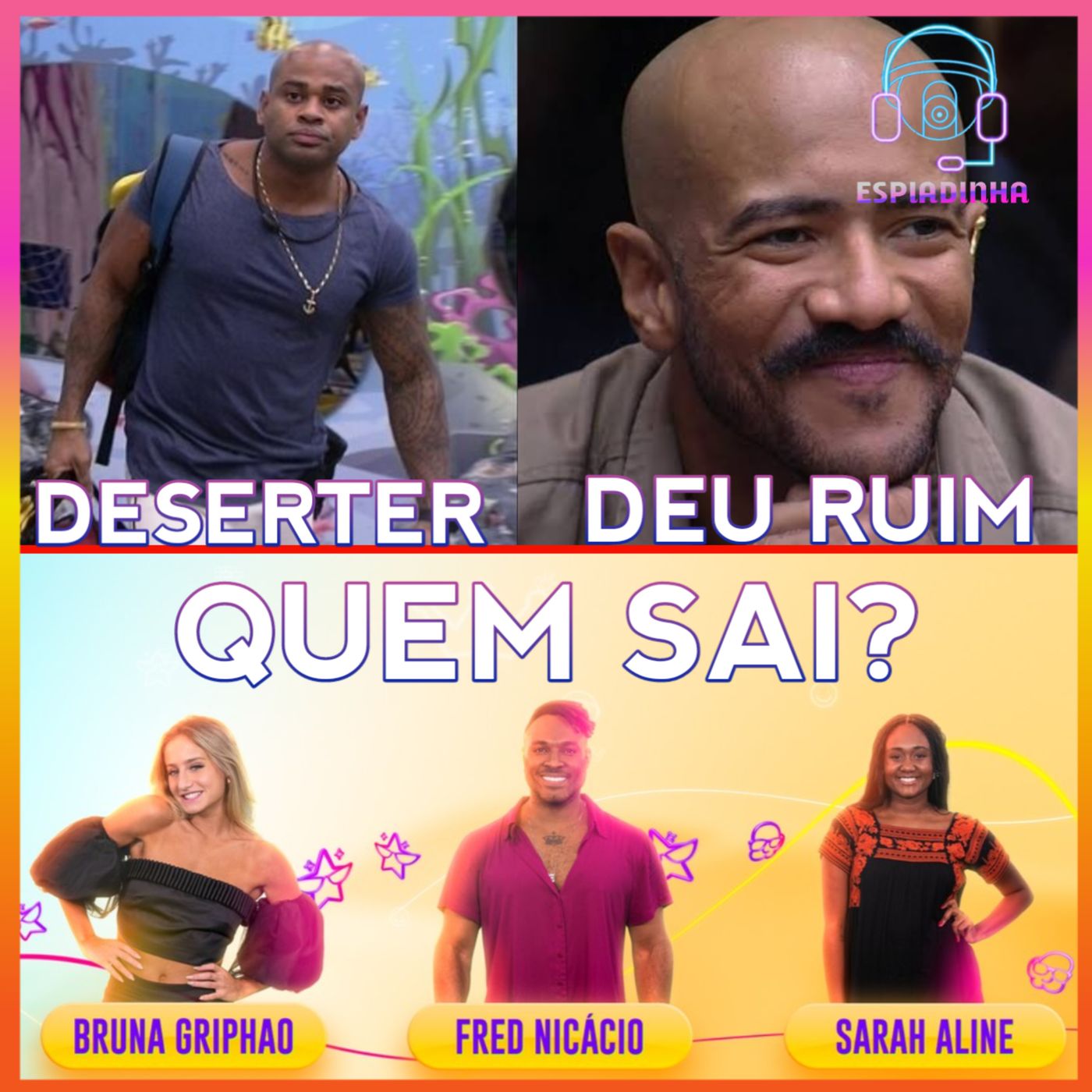 Black virou Deserter? + Formação do paredão! Bruna, Fred ou Sarah? Será acirrado? | BBB 23