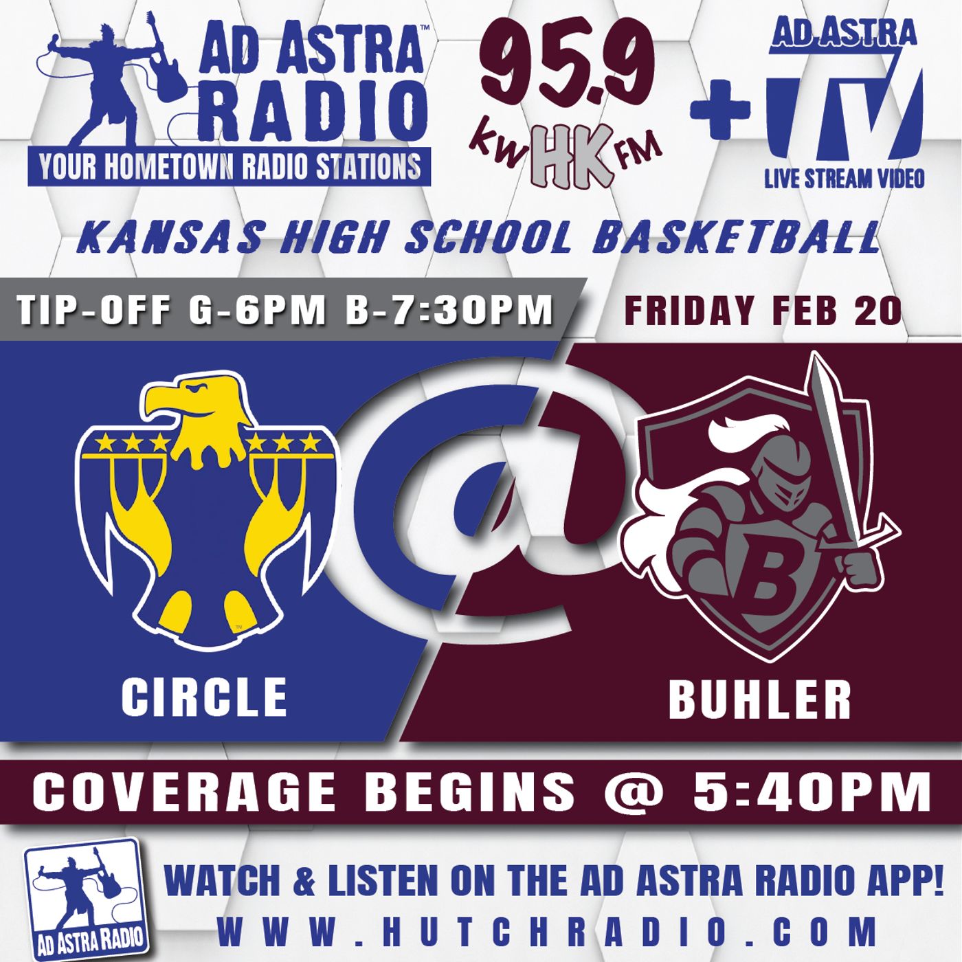 Circle Thunderbirds at Buhler Crusaders Boys High School Basketball (February 20, 2026) episode artwork
