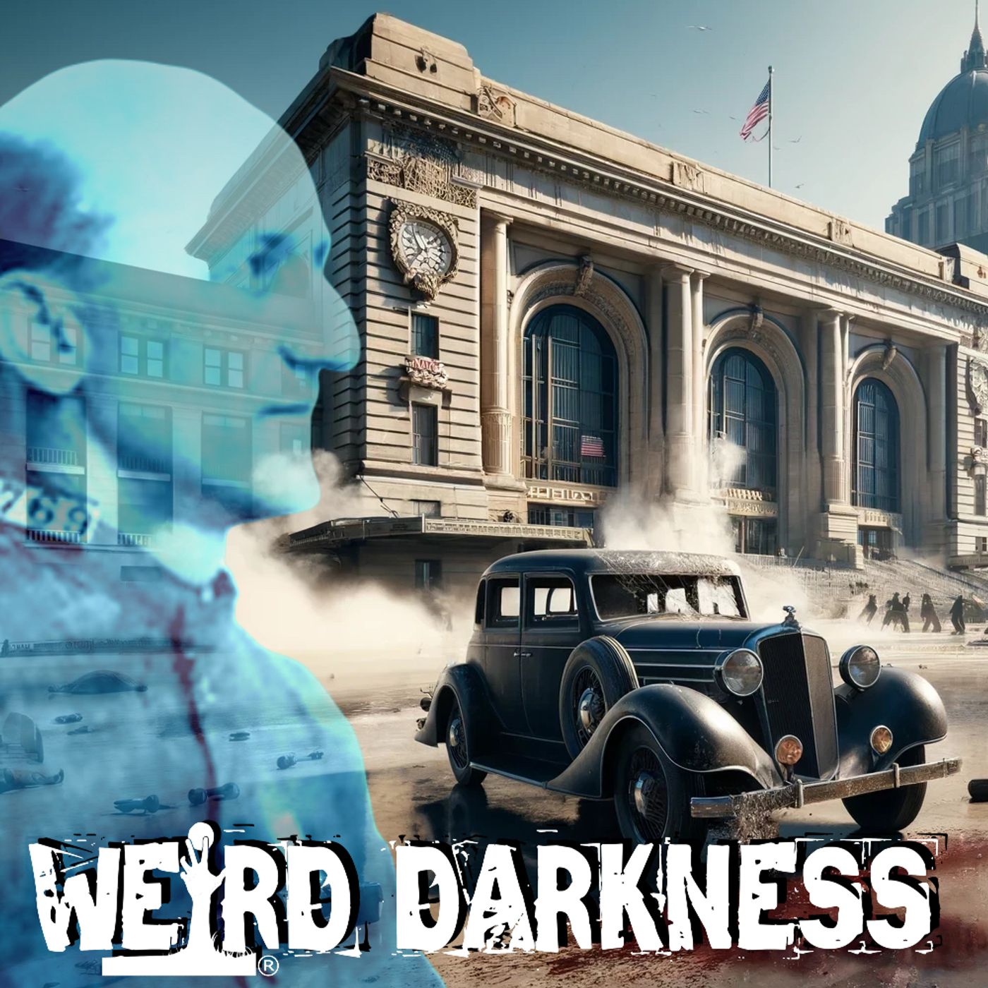 “KANSAS CITY MASSACRE & FRANK NASH’S GHOST!”: Plus More TRUE PARANORMAL Stories! #WeirdDarkness - podcast episode cover