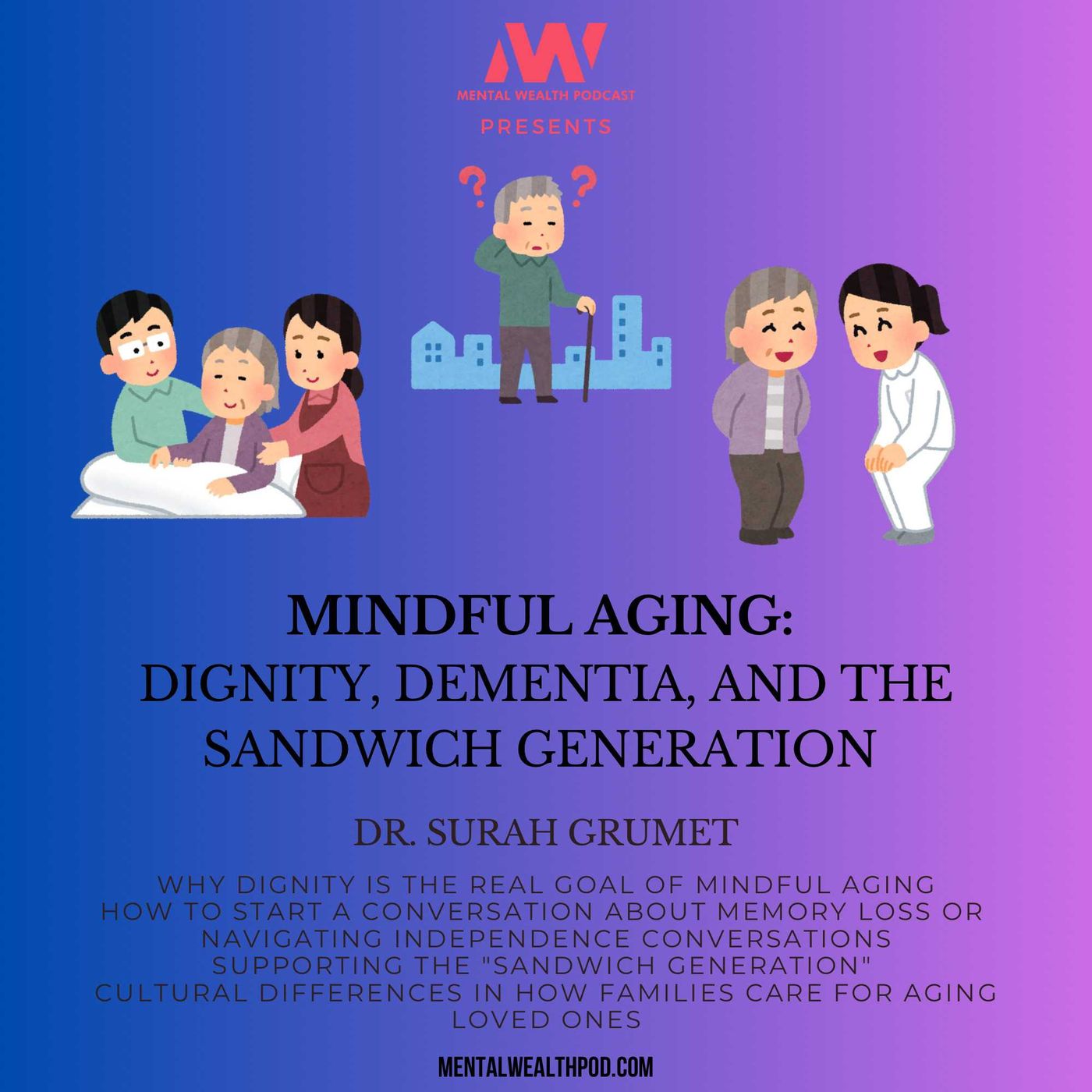 E41 - Dignity, Dementia, and the Sandwich Generation with Dr. Surah Grumet episode artwork