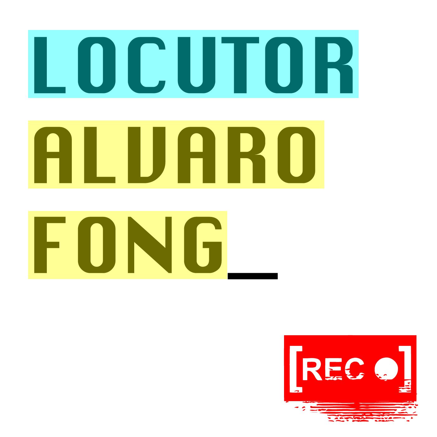 Pistas de Locutor Alvaro Fong
