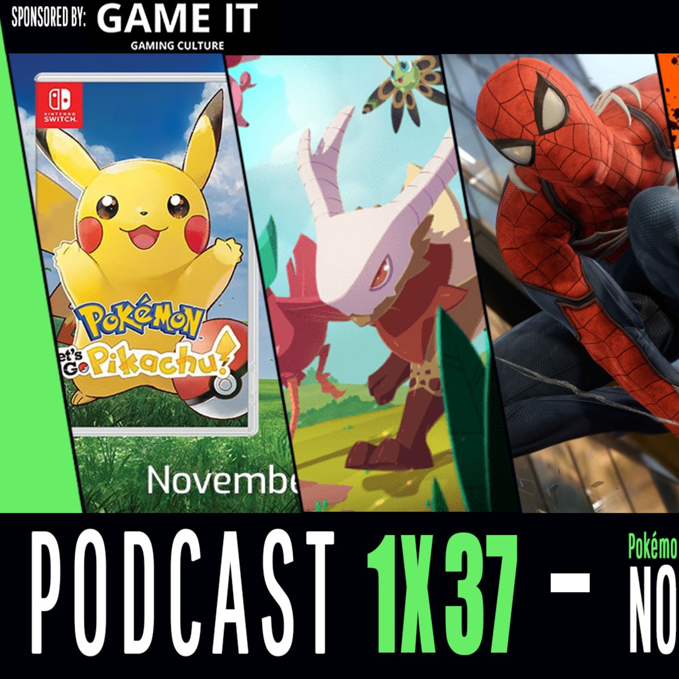 PODCAST SOULMERS 1x37 Pokemon Let's Go Pikachu, TemTem, Fallout 76 y Destiny 2 episode artwork