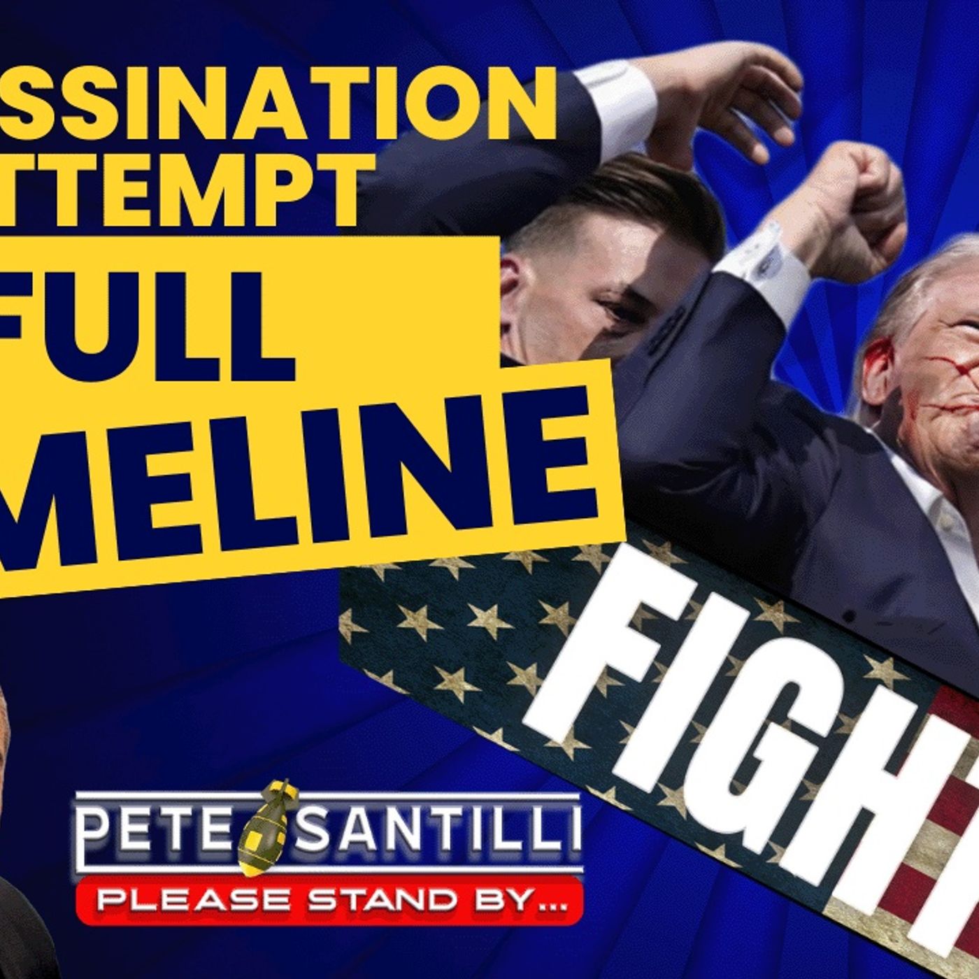 Trump Assassination - NEW FOOTAGE & FULL TIMELINE  [Pete Santilli Show #4144-8AM] episode artwork