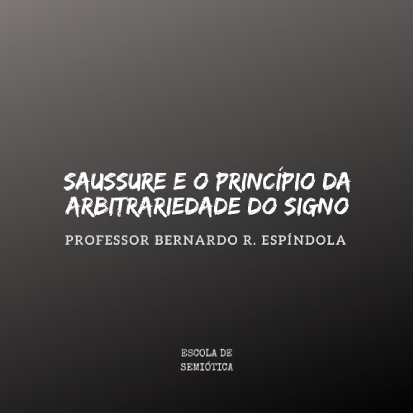 A arbitrariedade do signo em Saussure
