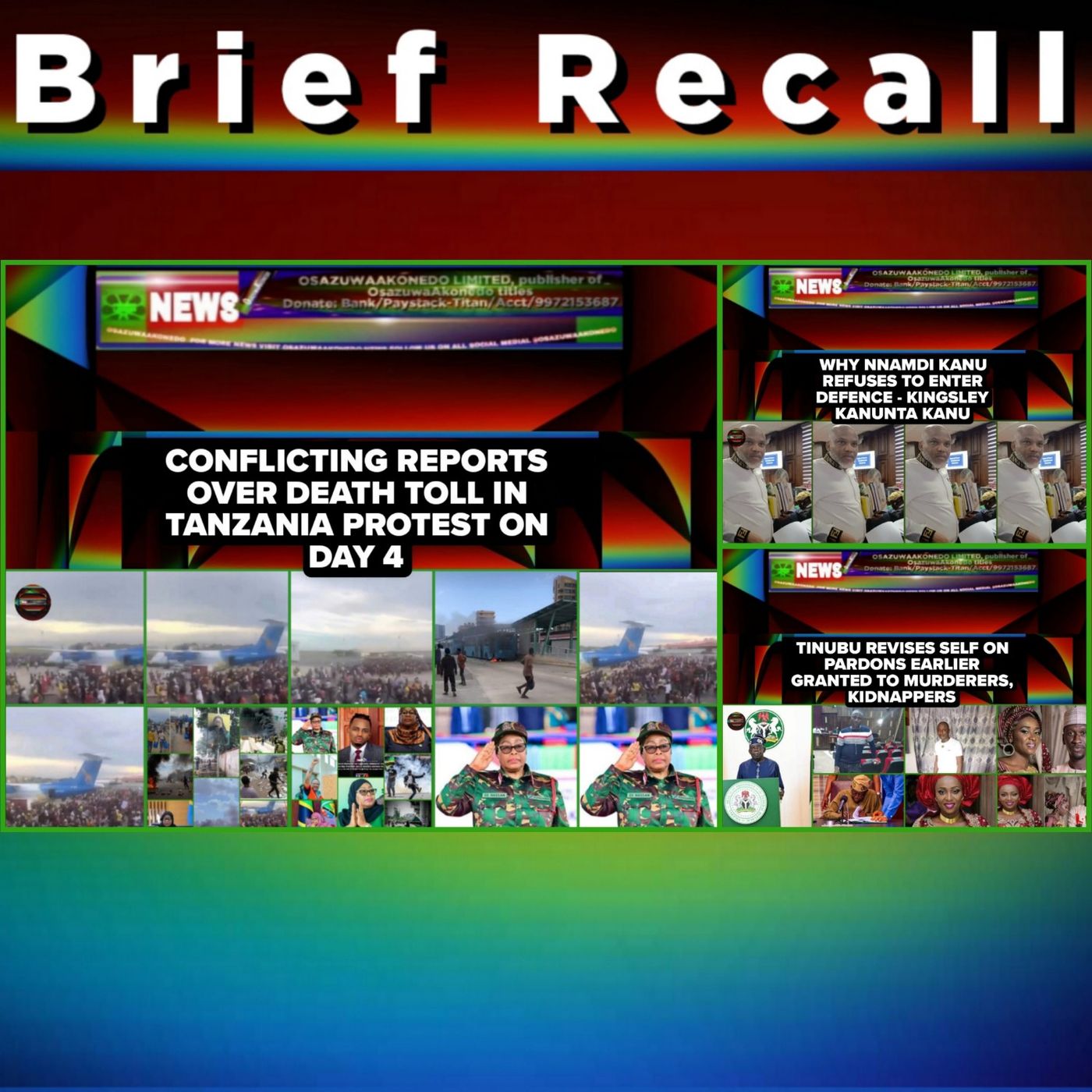 NewsBriefRecall @1pm 1-11 episode artwork