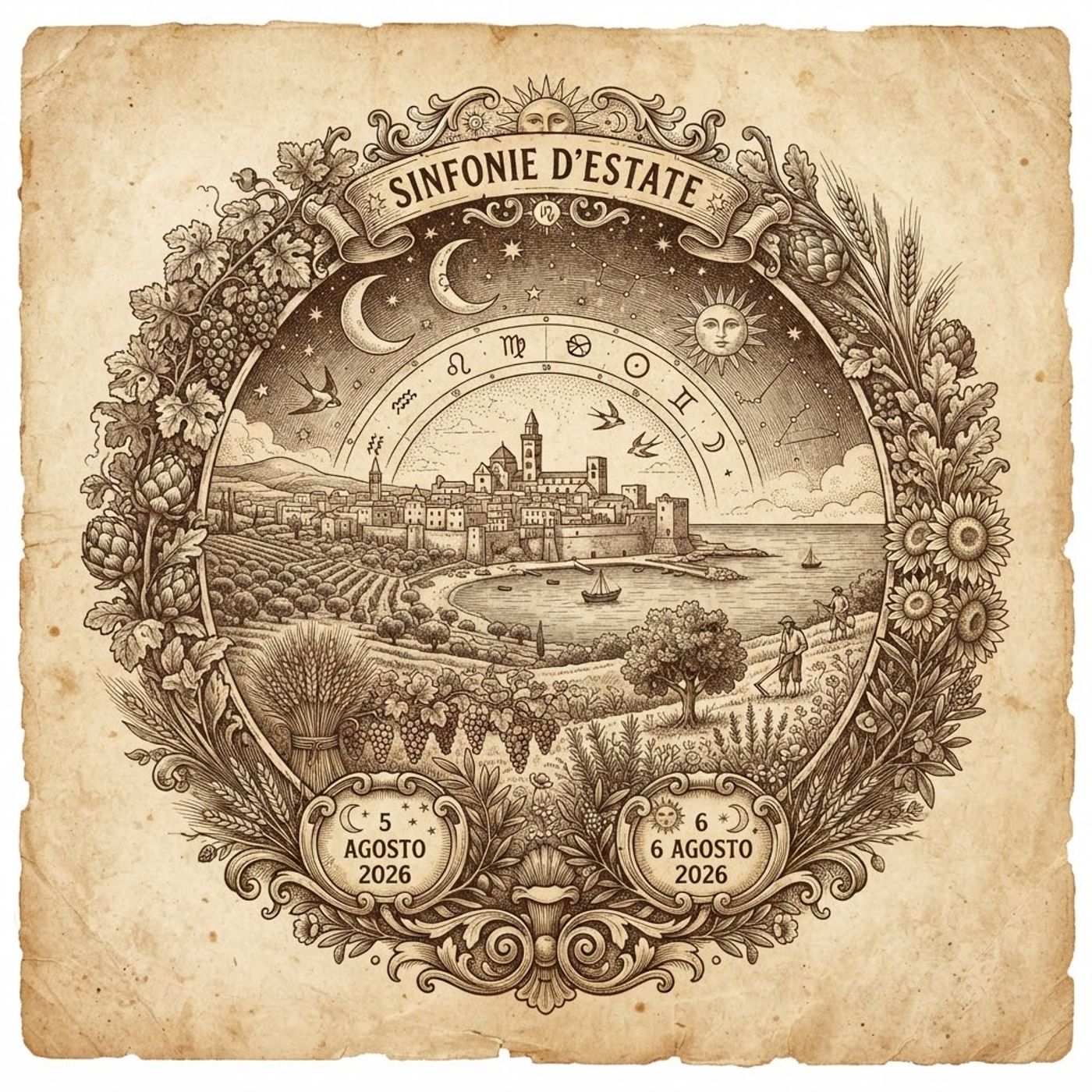Sinfonie d'Estate: Il Respiro della Terra e i Segreti del Cielo nell'Almanacco di Trani del 5 e 6 Agosto 2026 episode artwork
