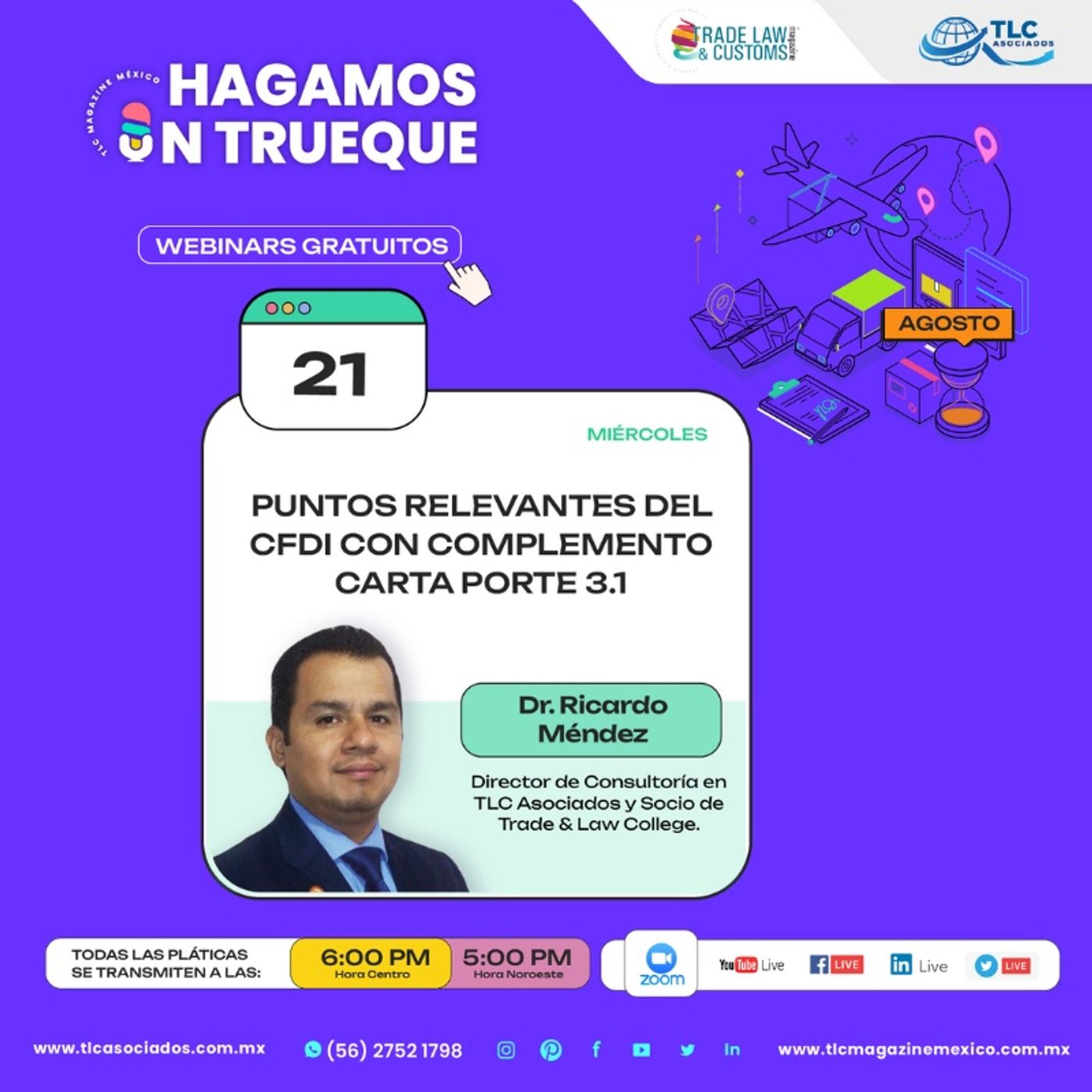 Episodio 527. Puntos relevantes del CFDI con Complemento Carta Porte 3.1