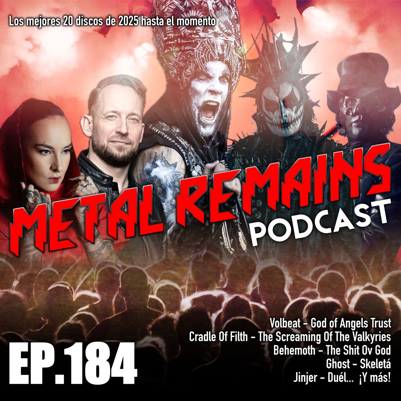 Los MEJORES 20 discos de METAL de 2025 hasta el momento [MRP184] episode artwork