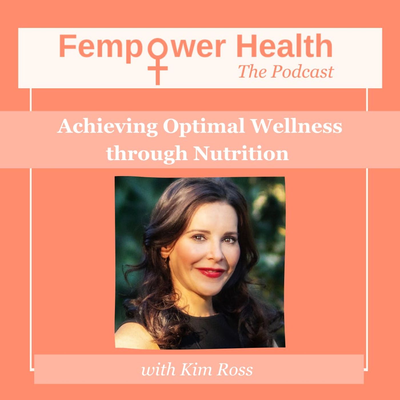 LISTEN AGAIN:  Achieving Optimal Wellness through Nutrition | Kim Ross episode artwork