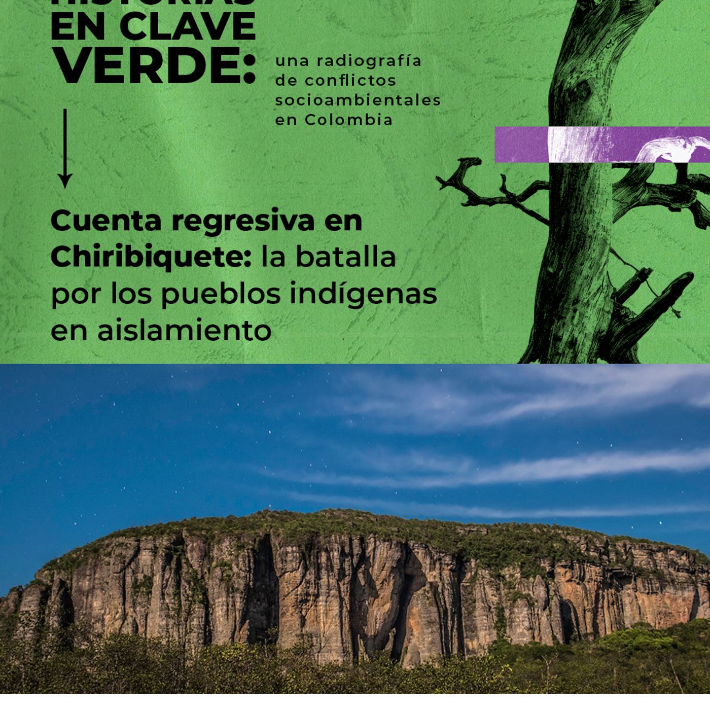 Cuenta regresiva en Chiribiquete podcast artwork