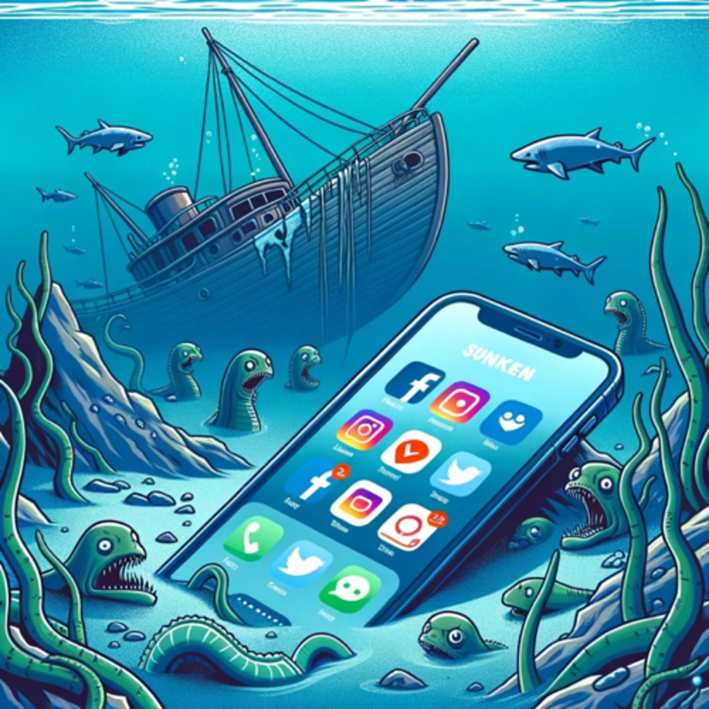 Sunken media, Christmas left without saying goodbye