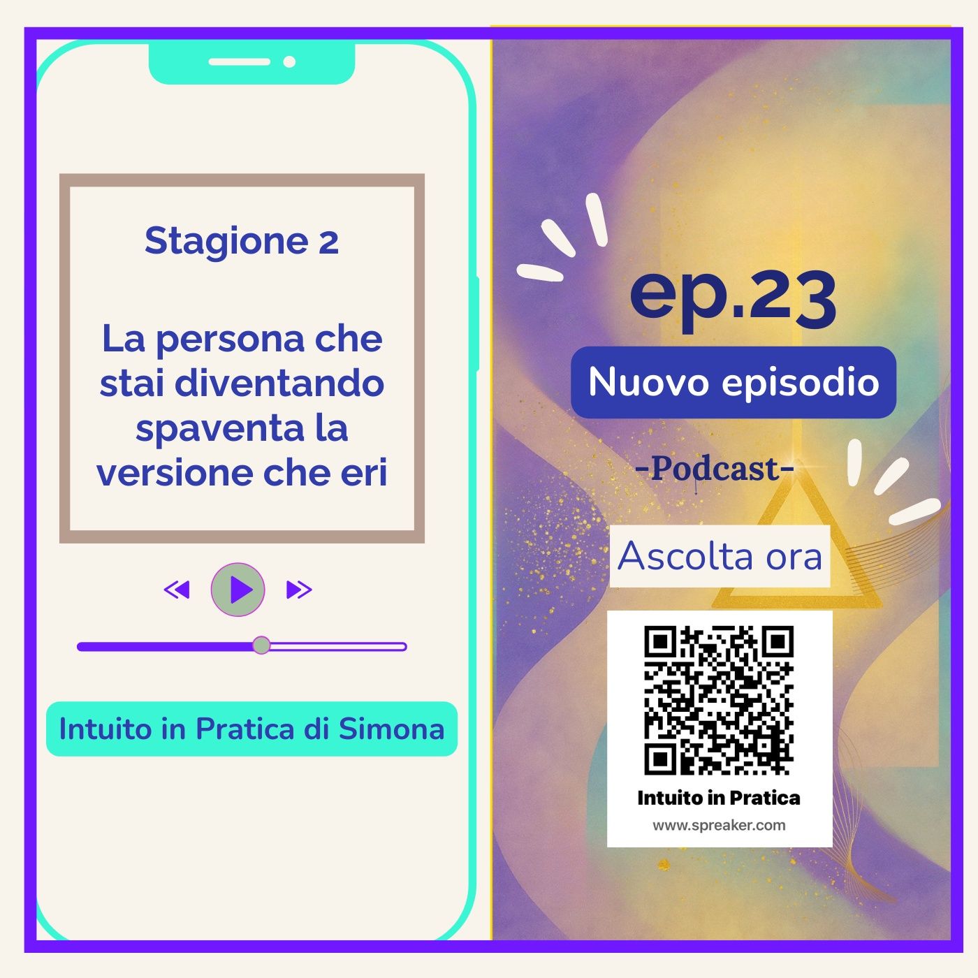 La persona che stai diventando spaventa la versione che eri episode artwork