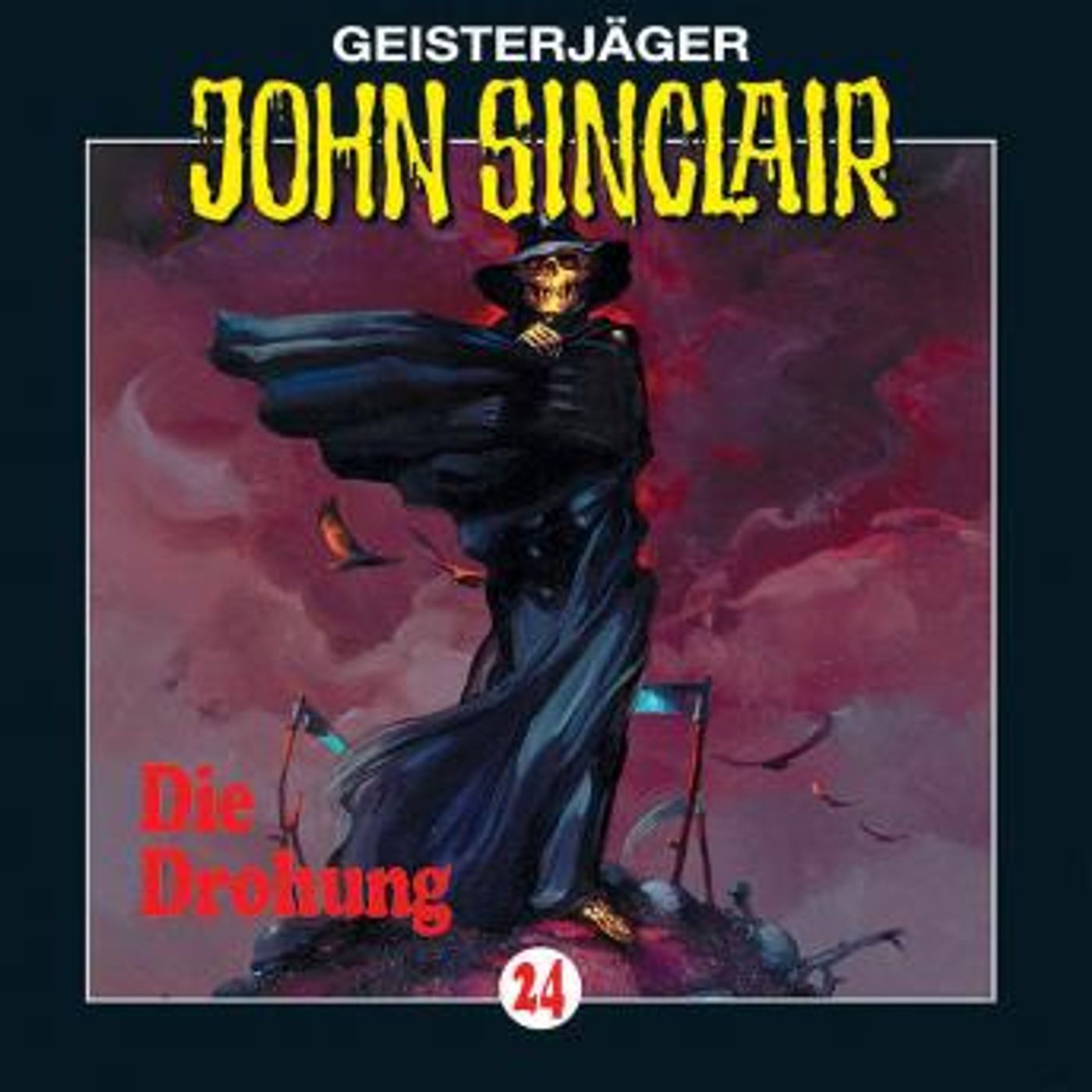 [German] - John Sinclair, Folge 24: Die Drohung (1/3) by Jason Dark episode artwork