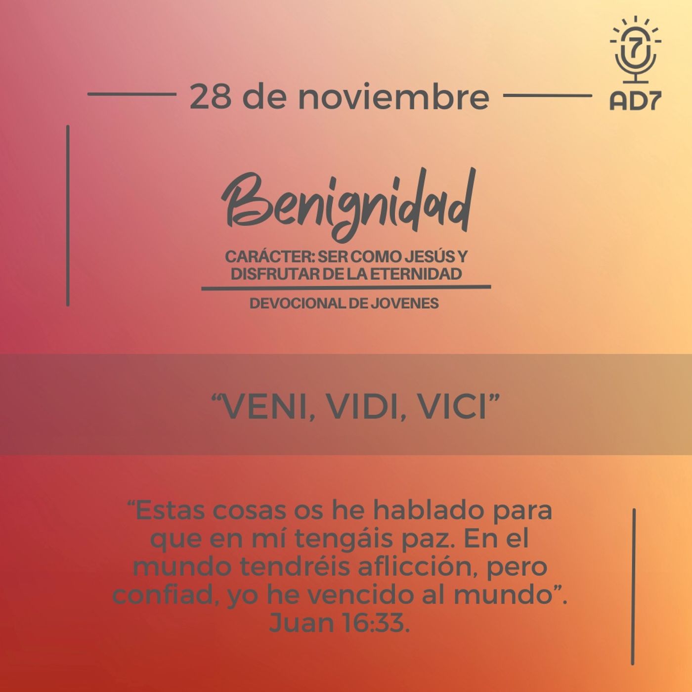 AD7 Devocional - Diferente / Inverso