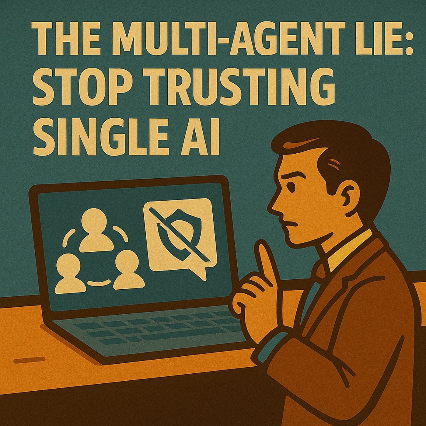 The Multi-Agent Lie: Stop Trusting Single AI The Multi-Agent Lie: Stop Trusting Single AI