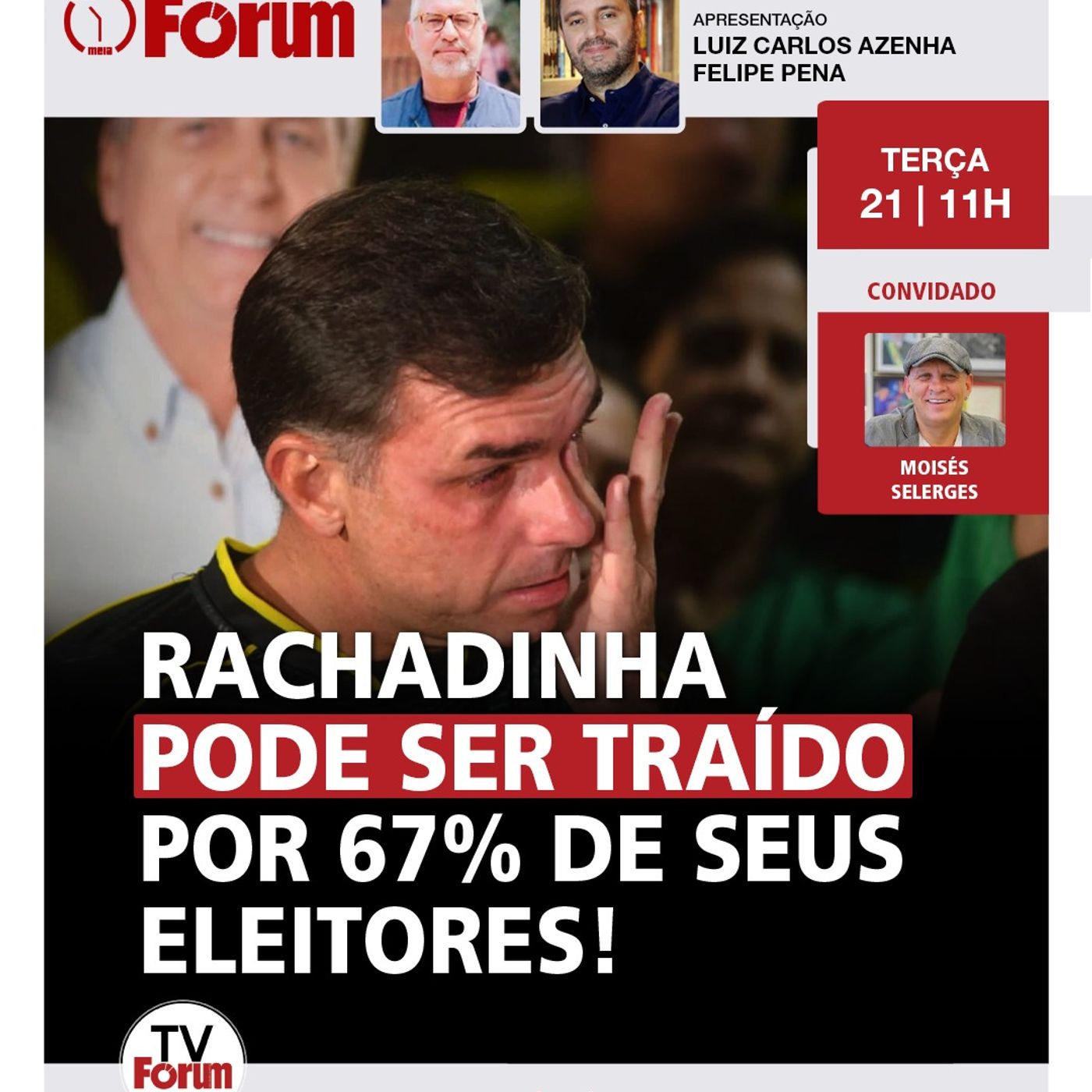 Pesquisa mostra que voto em Flávio Bolsonaro é "frouxo" | 21.07.26 episode artwork