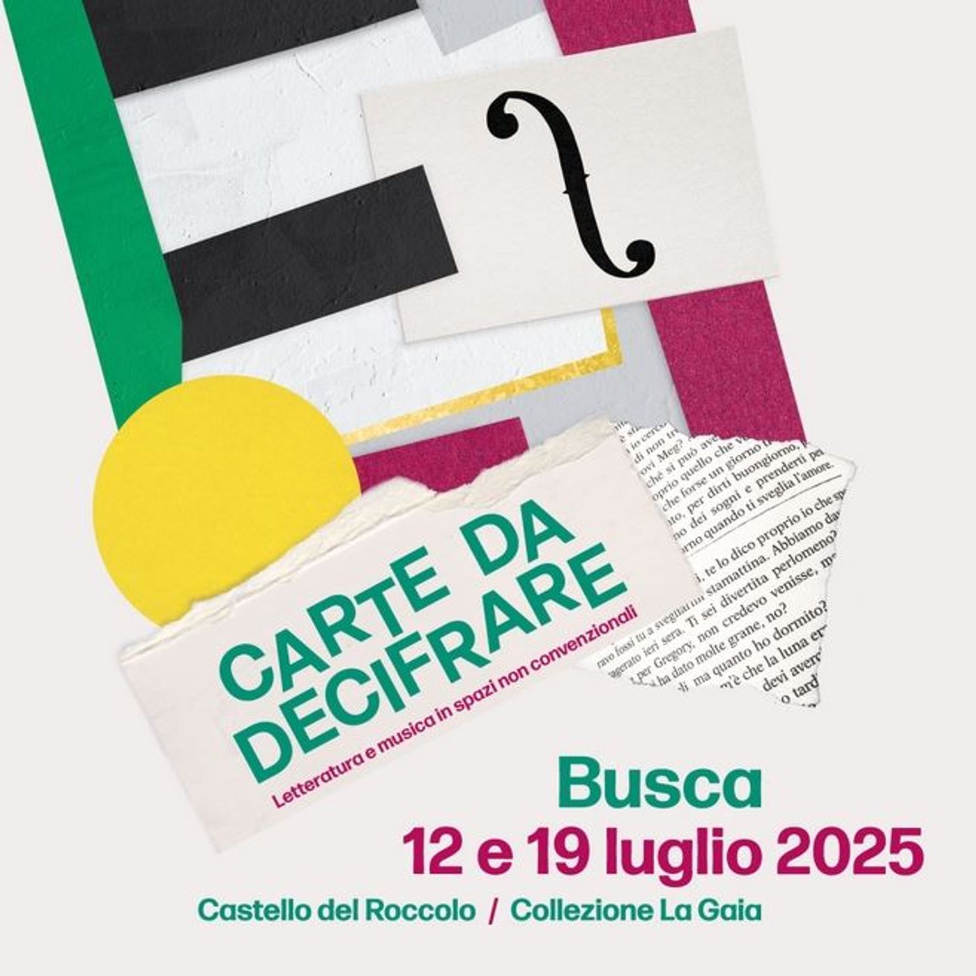 il posto delle parole