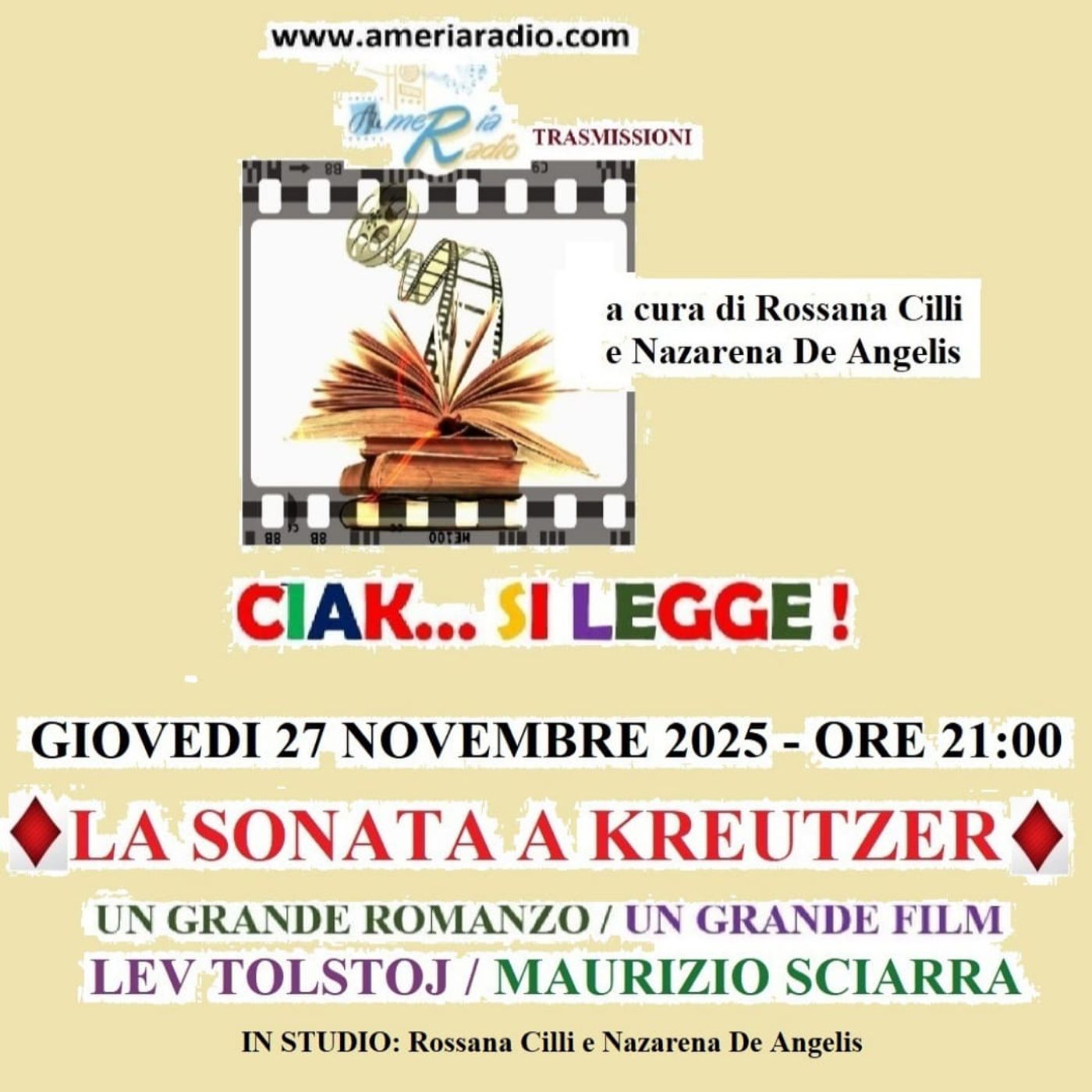 Ciack si Legge - La sonata a Kreutzer episode artwork