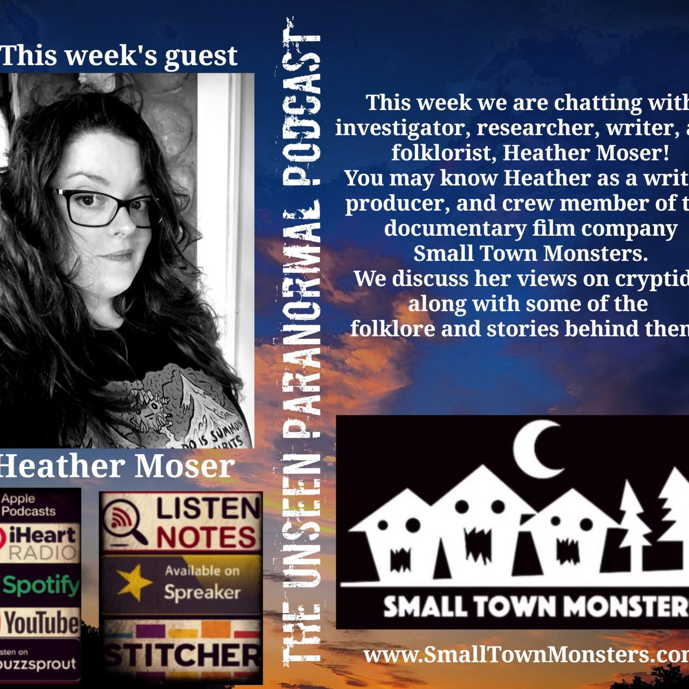 Small Town Monsters with Heather Moser - podcast episode cover