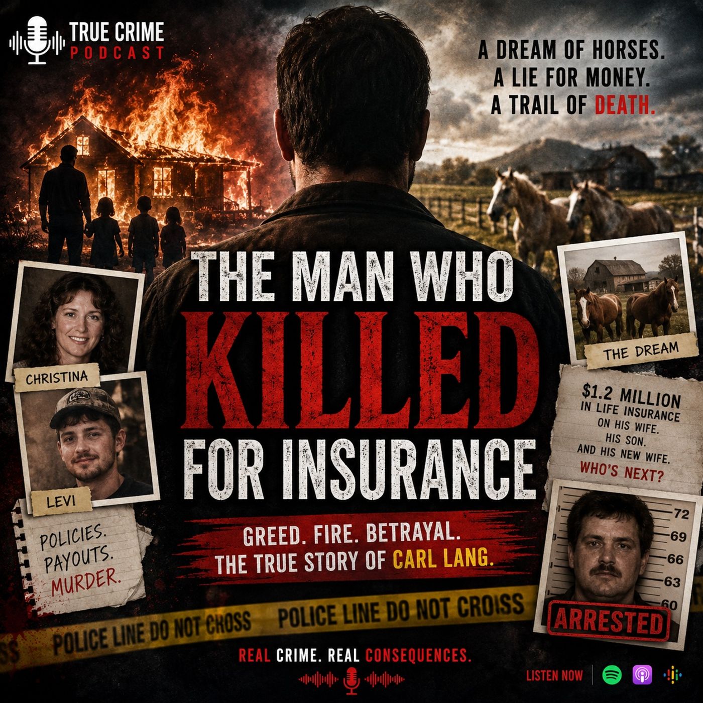 The man who killed for insurance episode artwork