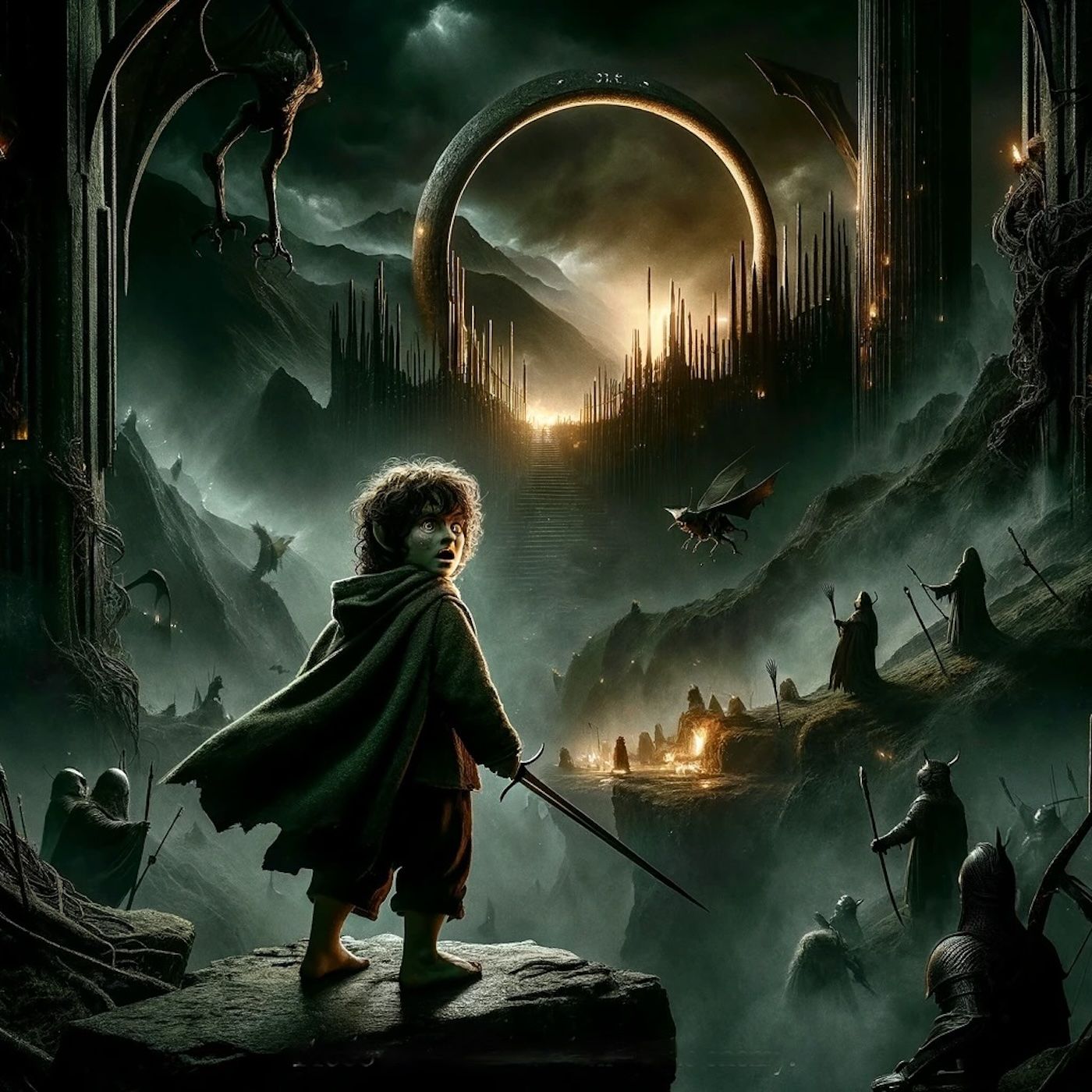 "Frodo was alive, but taken by the enemy."