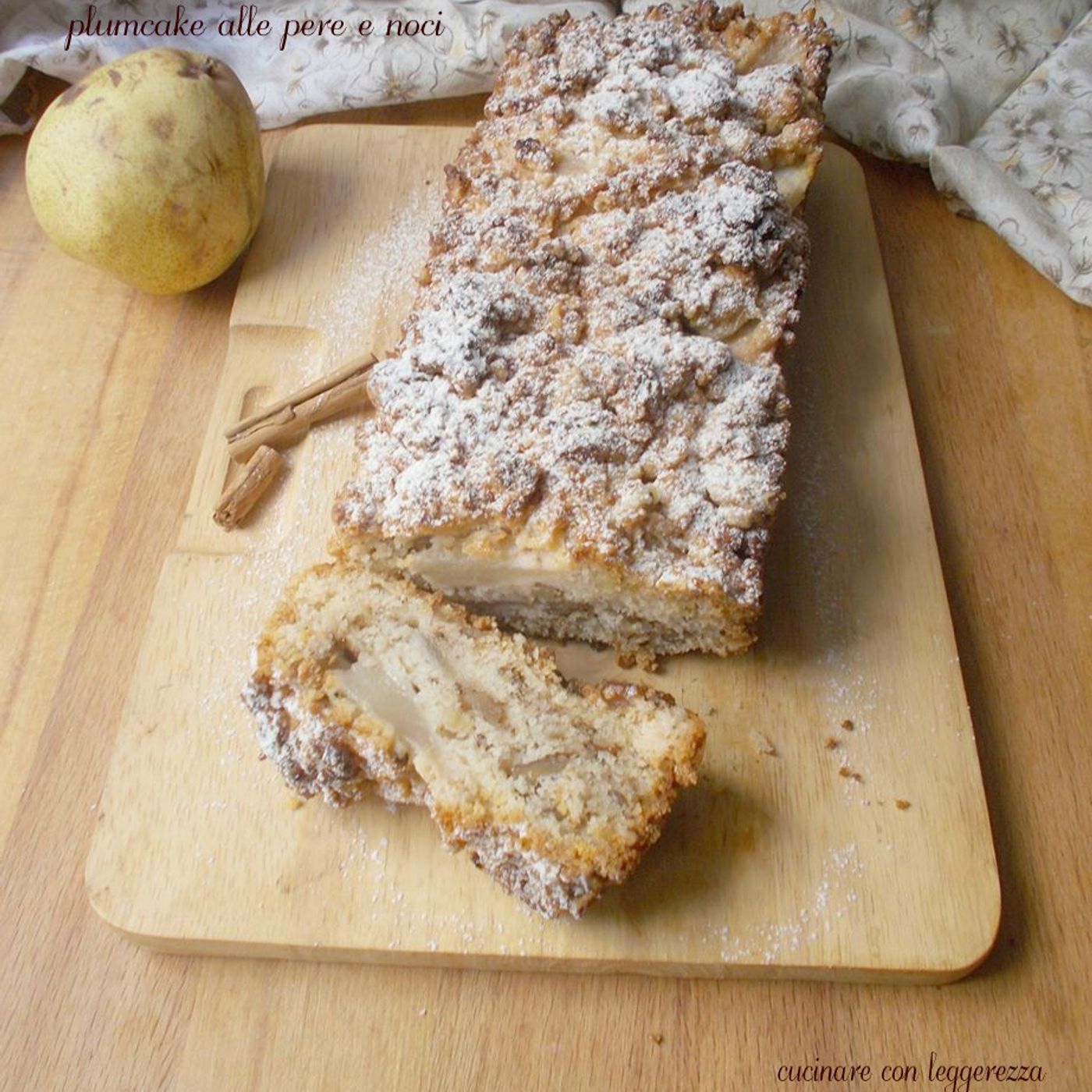 Plumcake alle pere e noci episode artwork