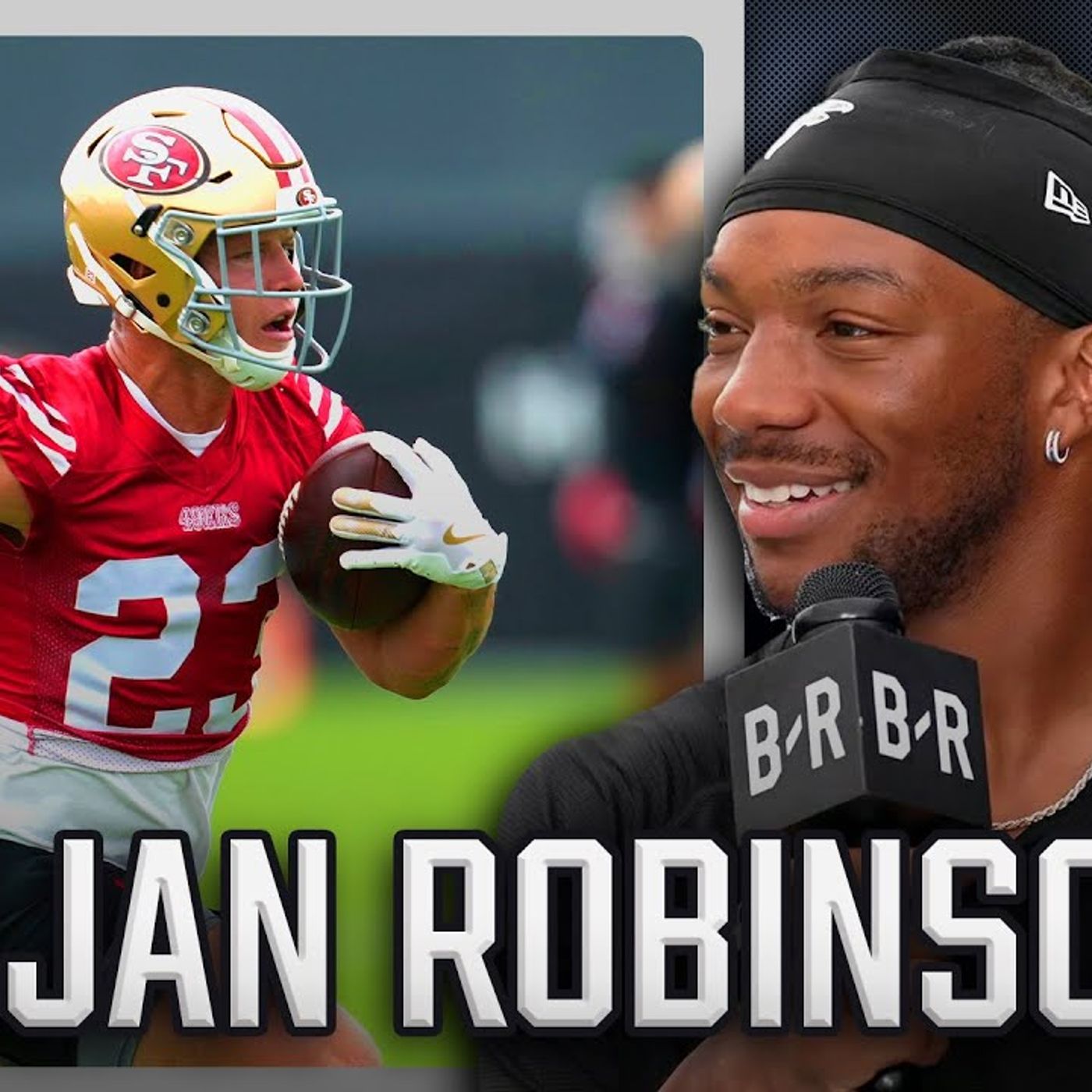 Bijan Robinson on Working Out with Christian McCaffrey, Names NFL's Top Hitters | NFL Training Camp episode artwork