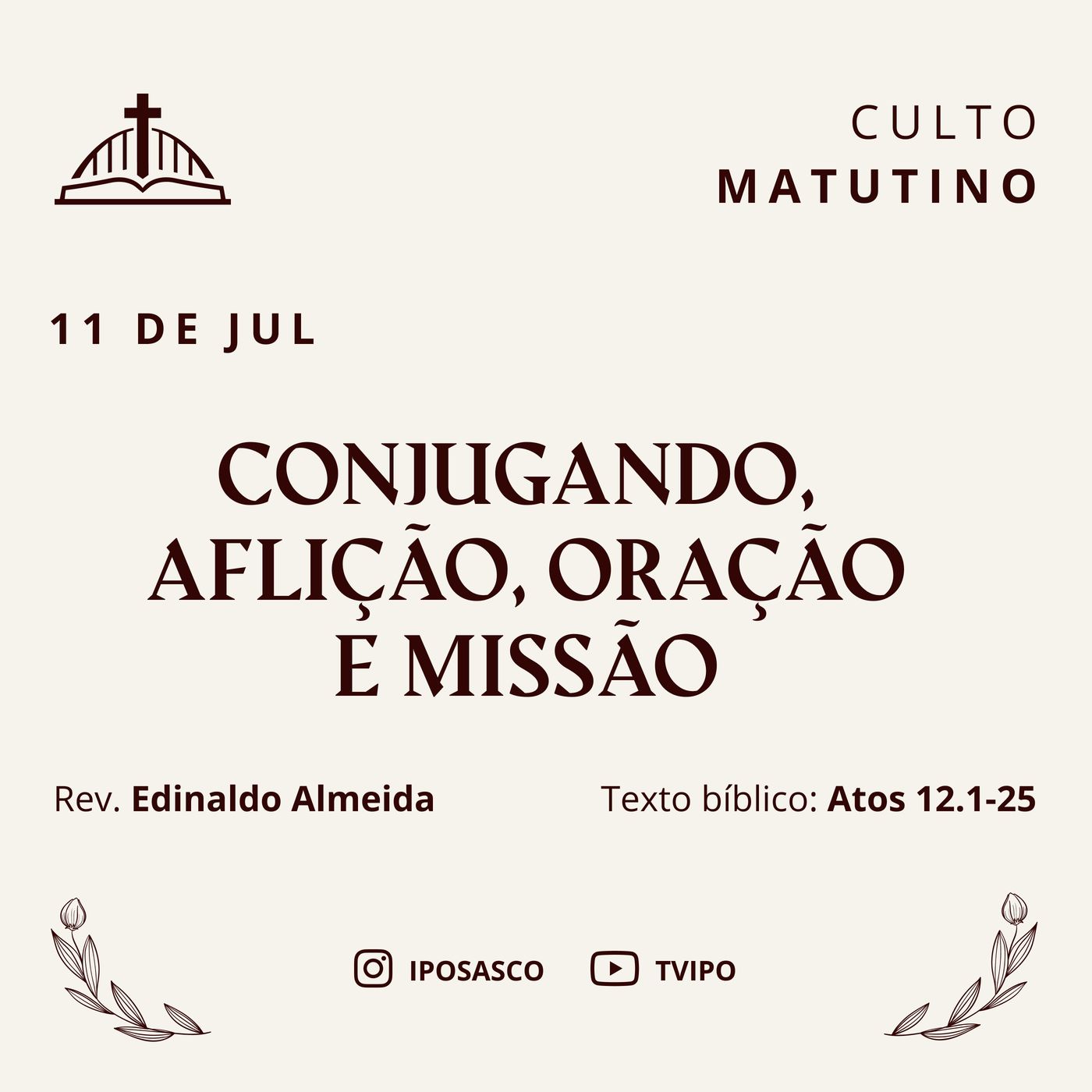 Pregações - Igreja Presbiteriana de Osasco