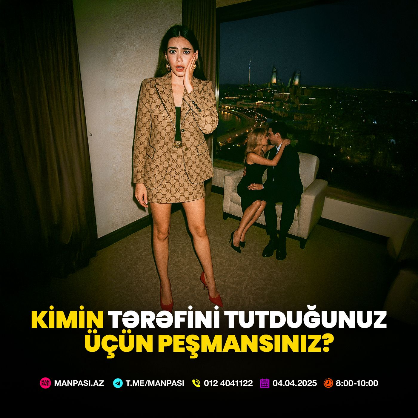 Kimin tərəfini tutduğunuz üçün peşmansınız? 04.04.2025