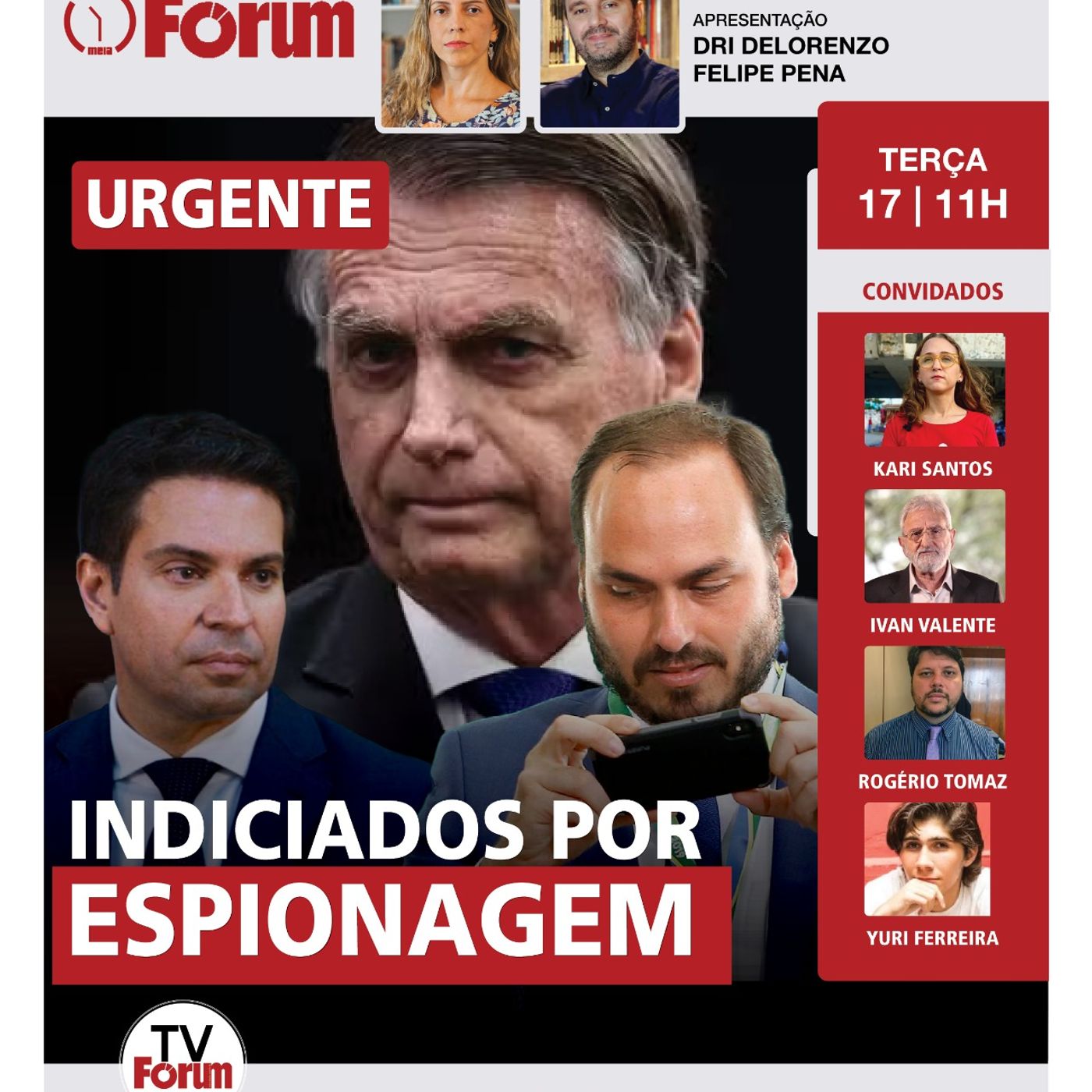 Abin Paralela: BOLSONARO e CARLOS indiciados | LULA com Zelensky | Delação de CID anulada? | 17.6.25 episode artwork