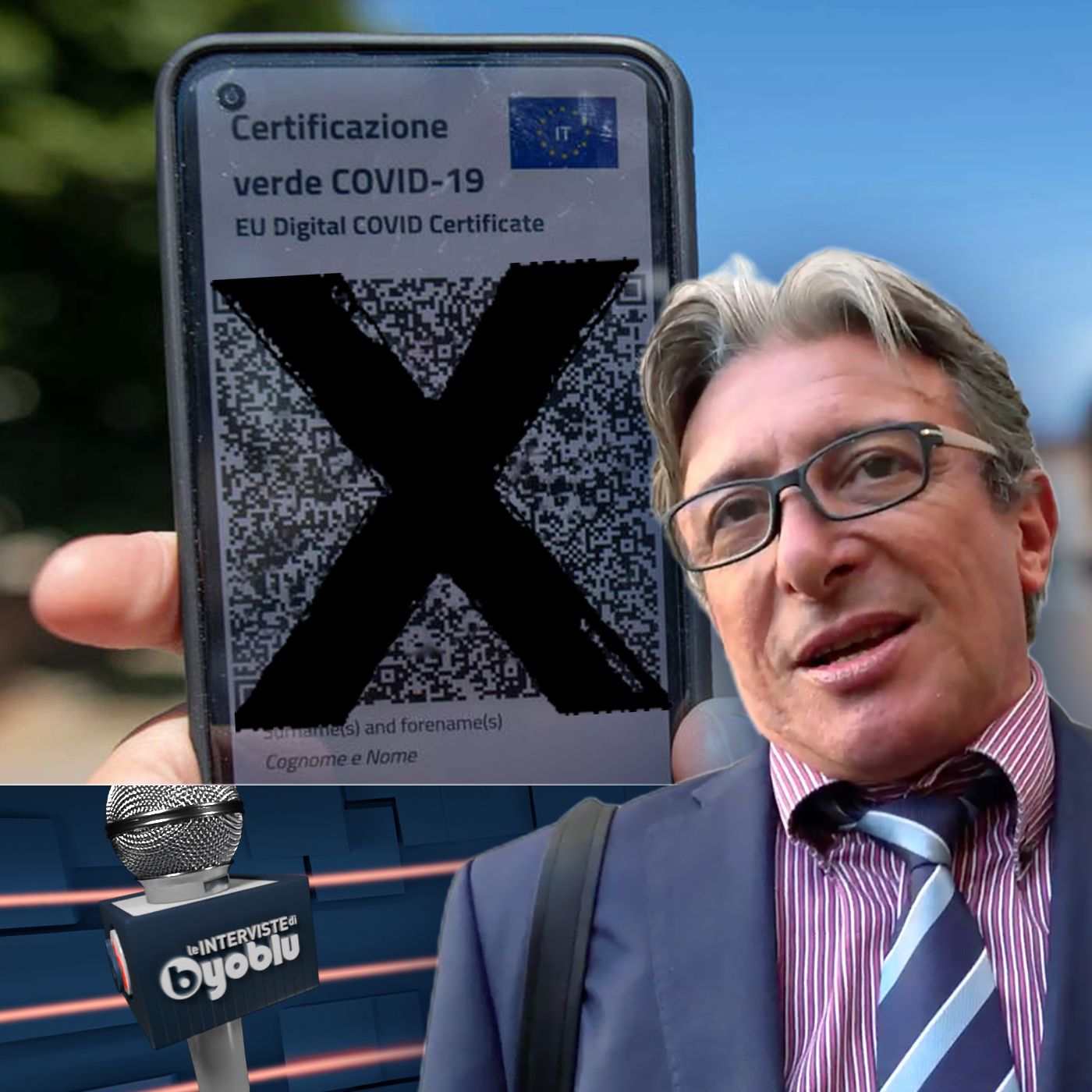 Uno sciopero generale contro il green pass – Nino Filippo Moriggia (ComiCost) episode artwork