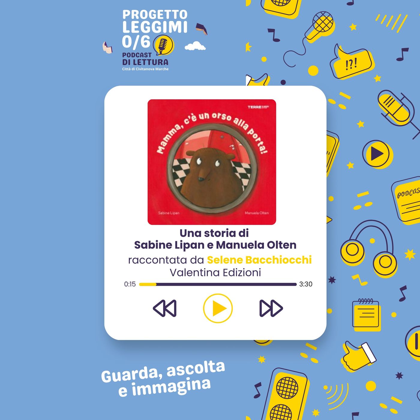 Progetto Leggimi 0/6 Podcast di lettura “Mamma, c’è un orso alla porta!” episode artwork