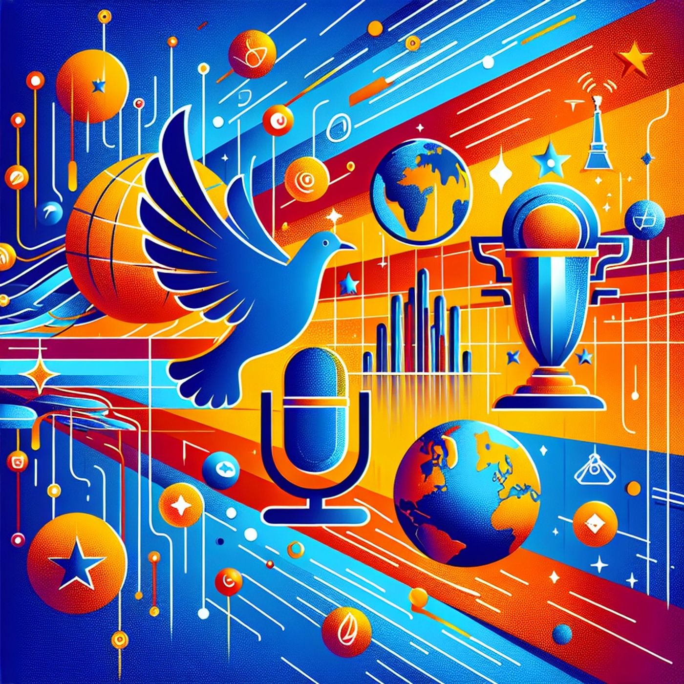 24 aprile 2025 - Italian Bulletin: Echi di Addii, Trionfi Sportivi e Inattese Rivelazioni - Le Notizie del Giorno episode artwork