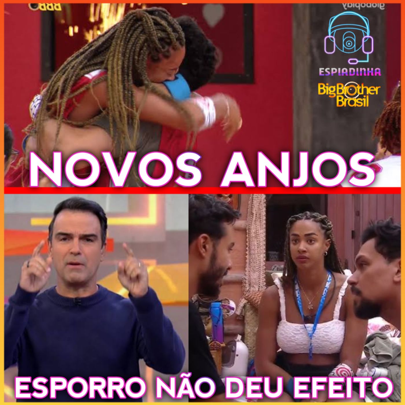 Aline e Vinicius são os anjos! (Quem vão imunizar?) + Tadeu dá bronca! | BBB 25