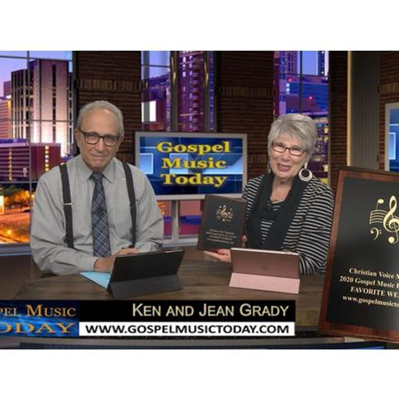 Gospel Music Today Ken and Jean Grady Southern Gospel Music Television. 2021 episode artwork