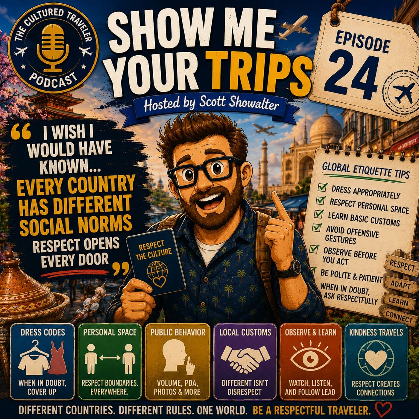 I Wish I Would Have Known…Every Country Has Different Social Norms episode artwork