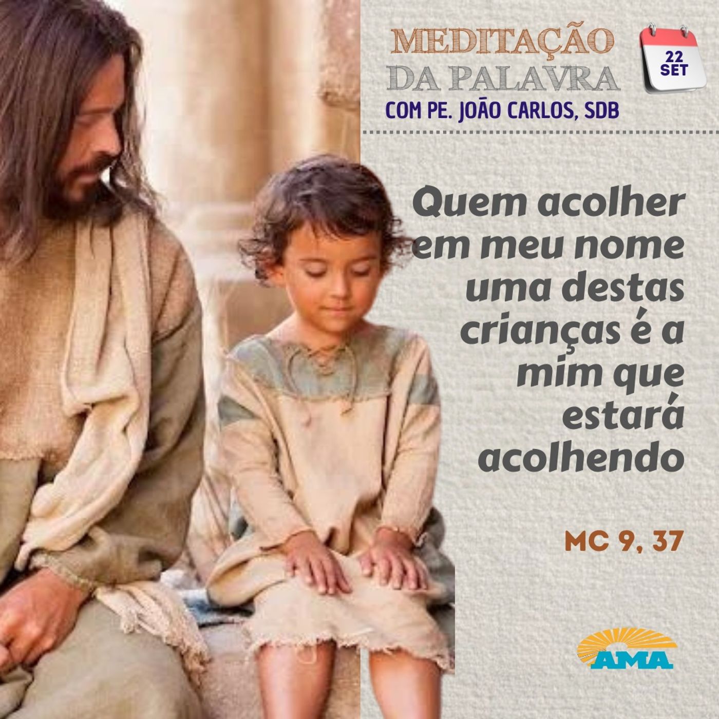 22 de setembro de 2024 - Meditação da Palavra do Senhor