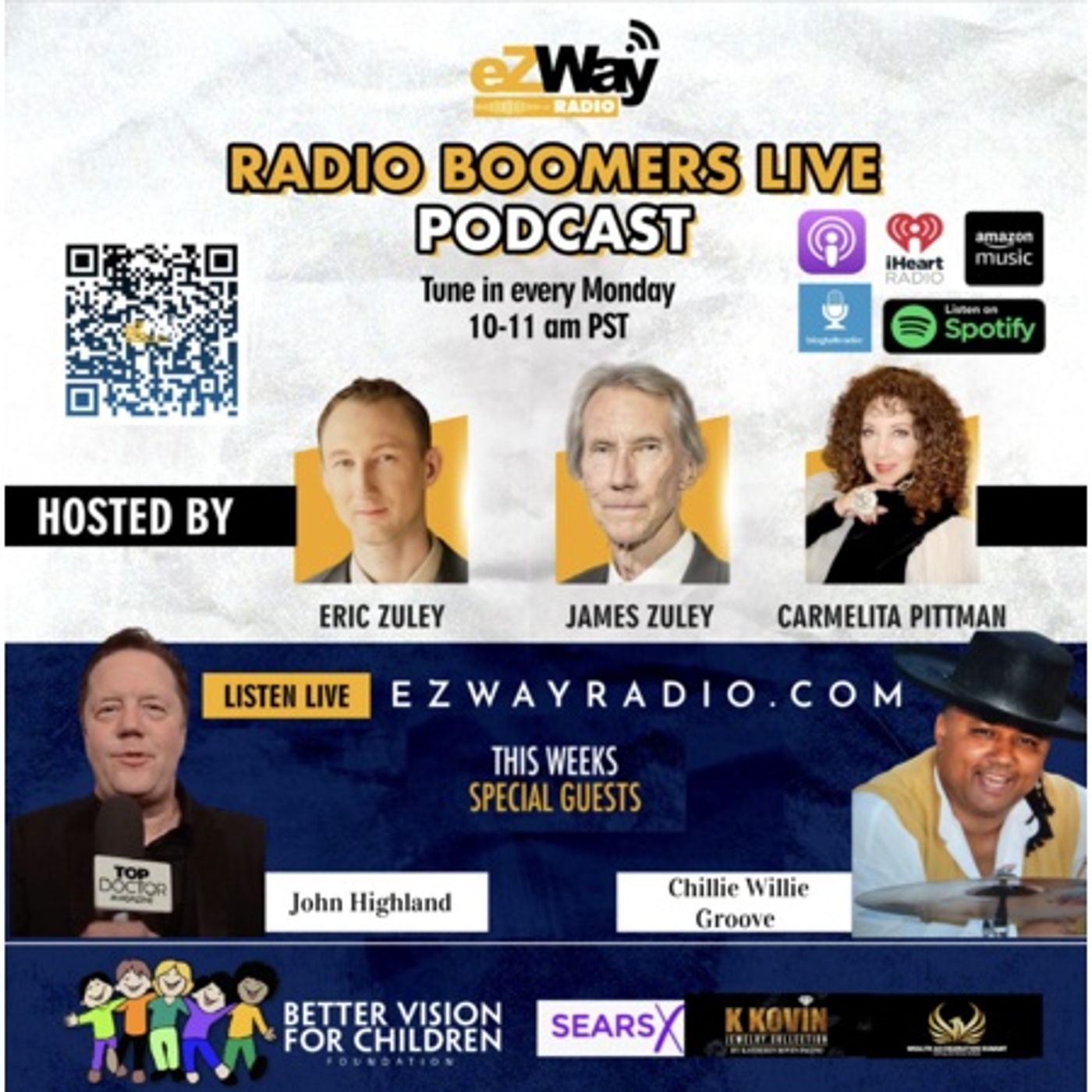 eZWay Network RBL 09/4/22 S:9 EP: 105 FEAT John Highland/ Chillie Willie Groove episode artwork